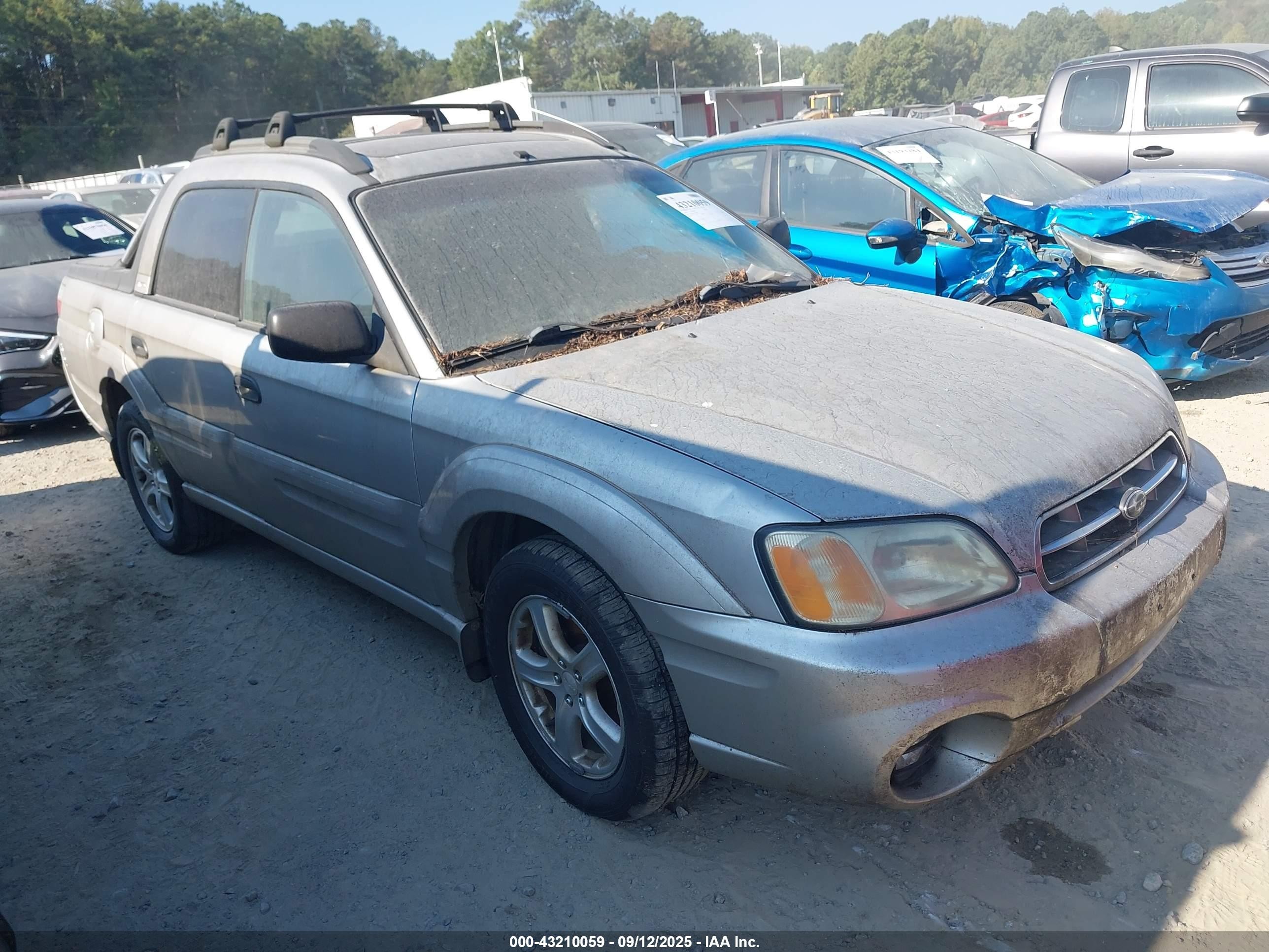 2004 Subaru Baja Sport Silver vin: 4S4BT62C847100480