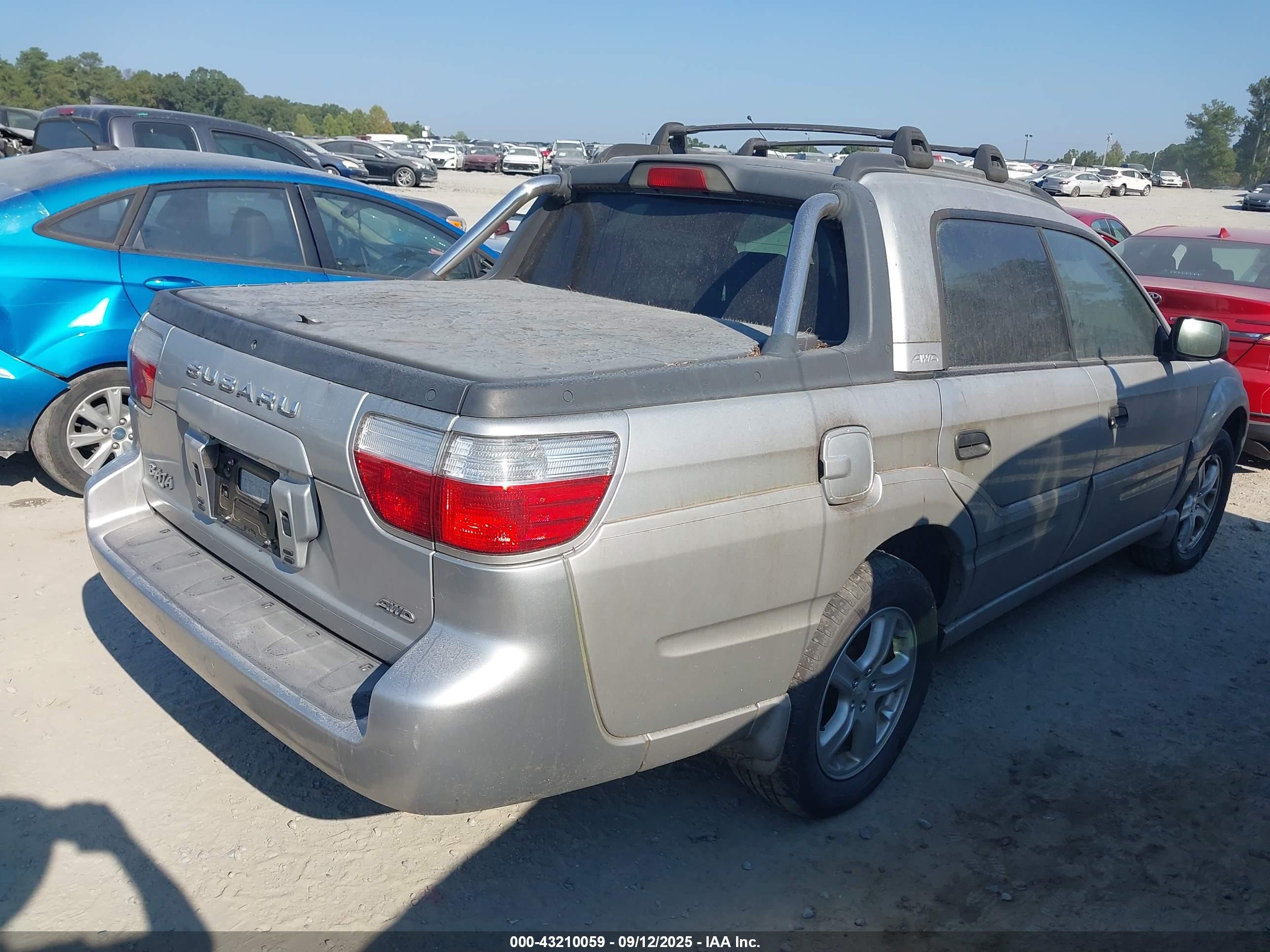 2004 Subaru Baja Sport Silver vin: 4S4BT62C847100480
