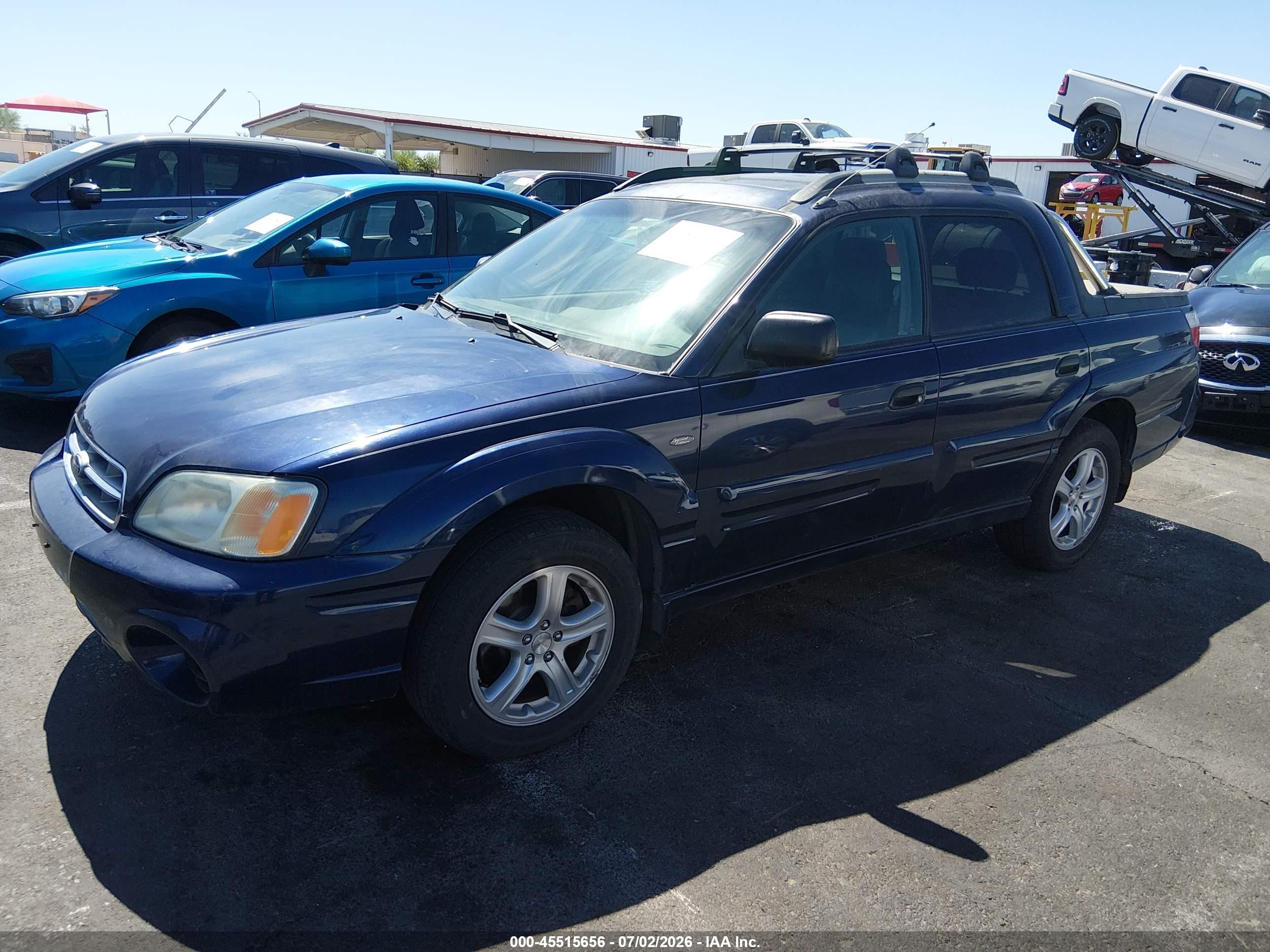 2005 Subaru Baja Sport Синий vin: 4S4BT62CX57102149