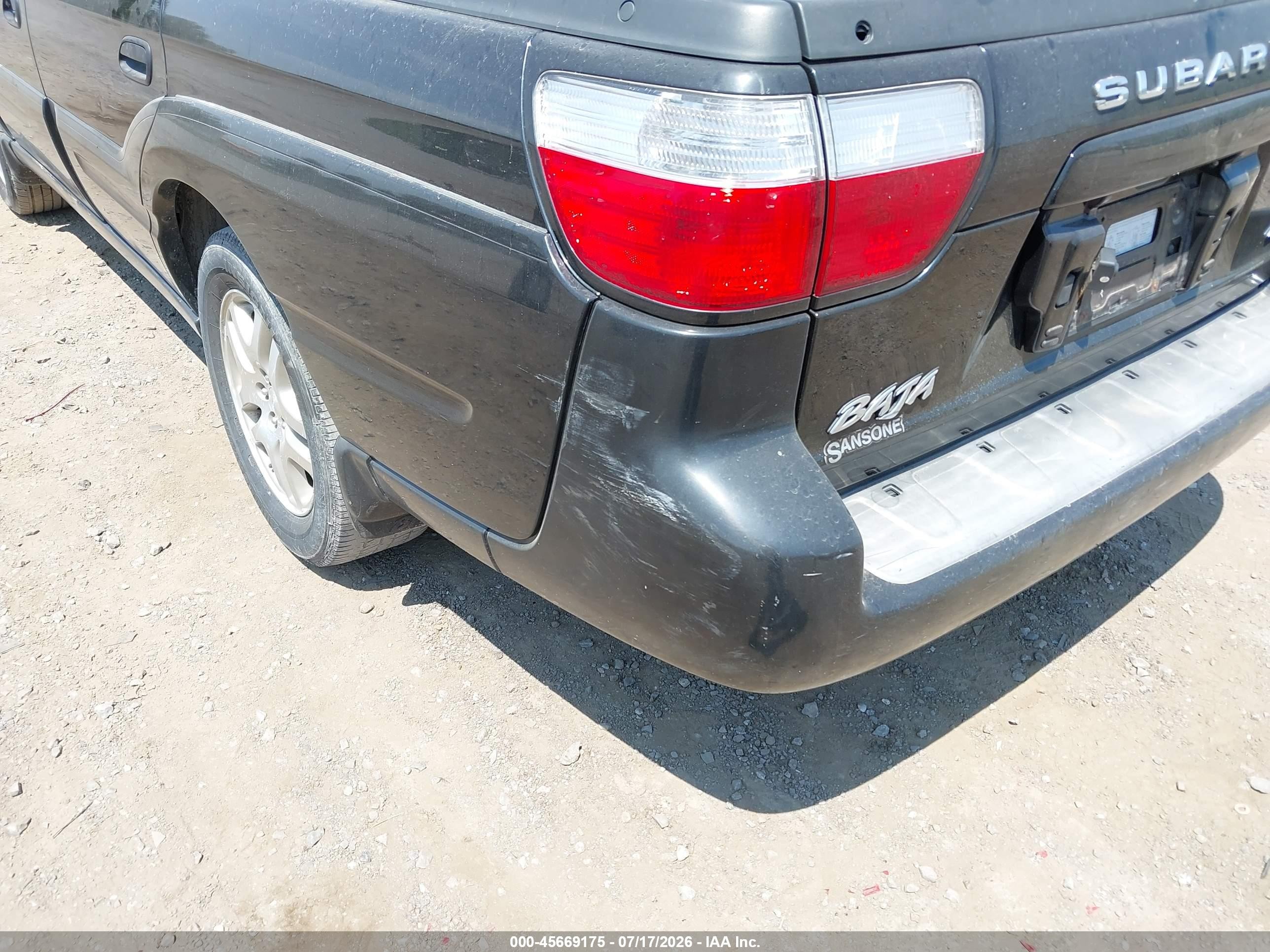 2006 Subaru Baja Sport Black vin: 4S4BT62CX67100340