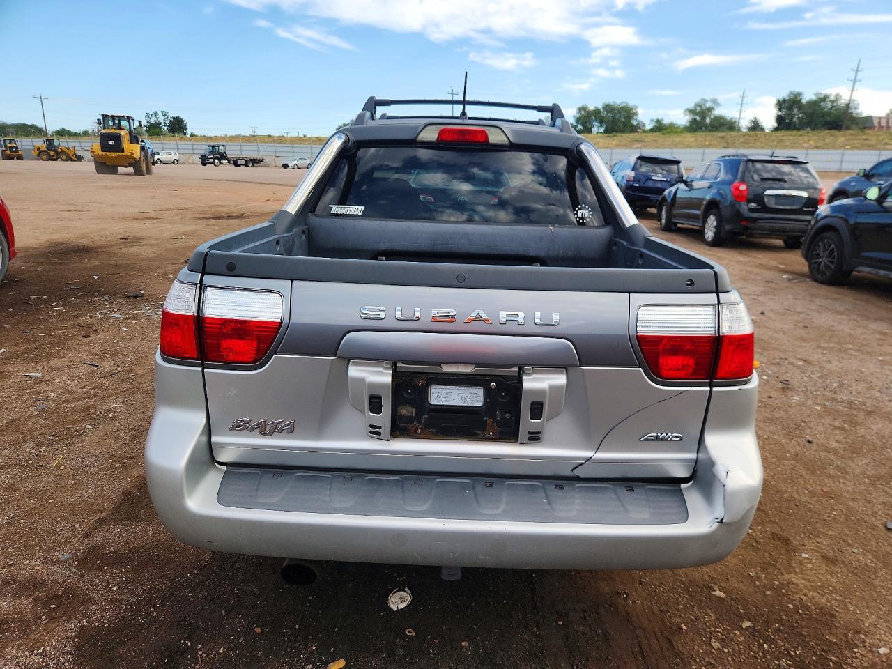 2005 Subaru Baja Turbo Gray vin: 4S4BT63C155101000