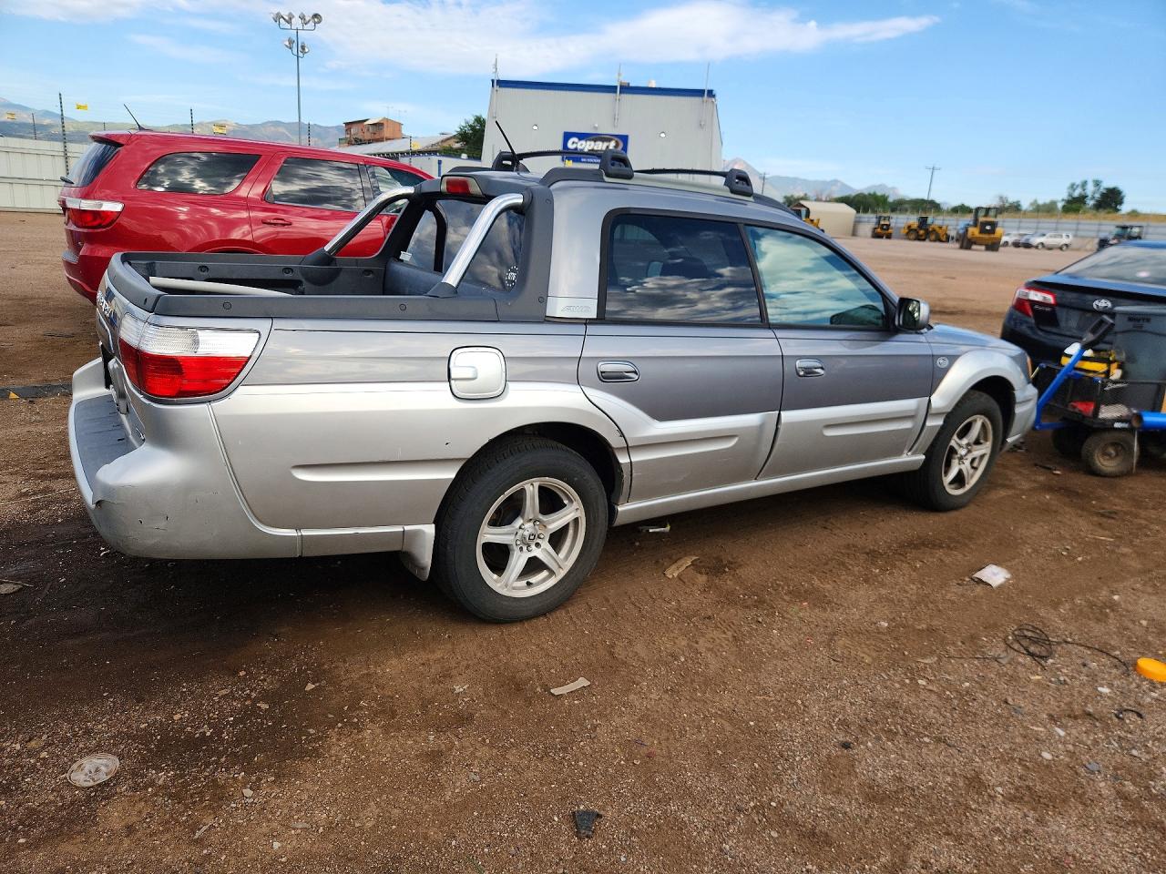 2005 Subaru Baja Turbo Gray vin: 4S4BT63C155101000