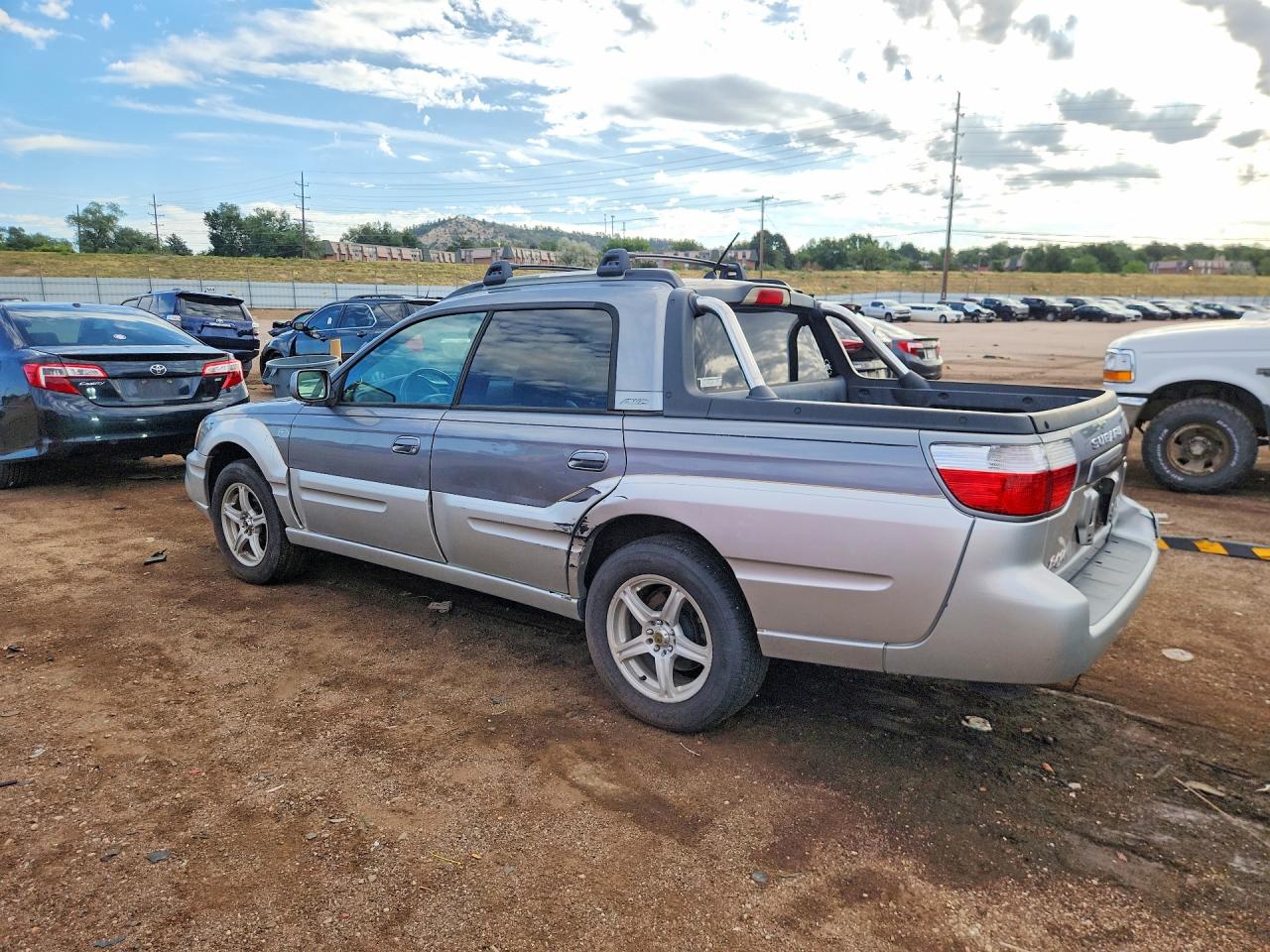 2005 Subaru Baja Turbo Gray vin: 4S4BT63C155101000