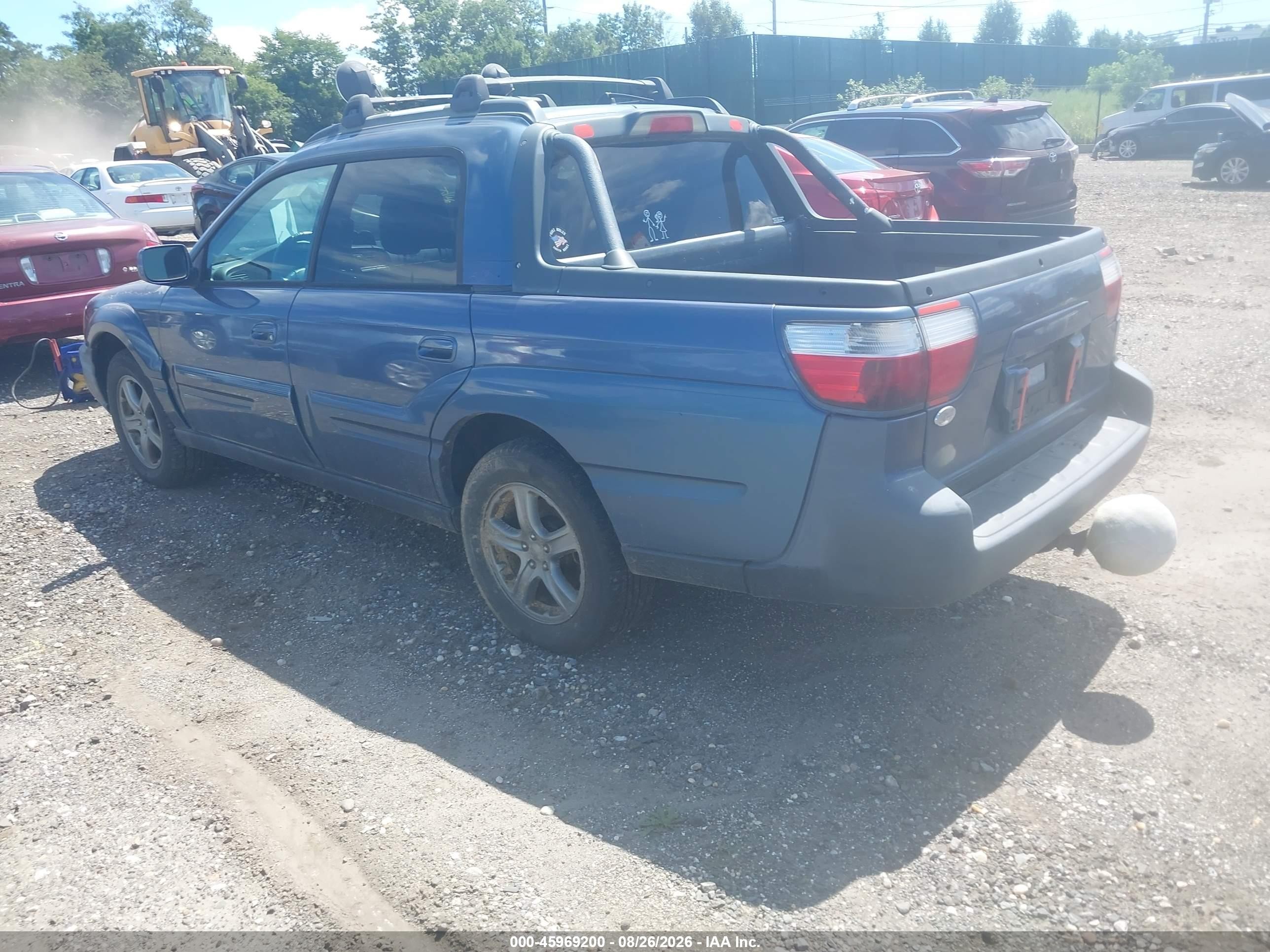 2006 Subaru Baja Turbo Синий vin: 4S4BT63C165103346