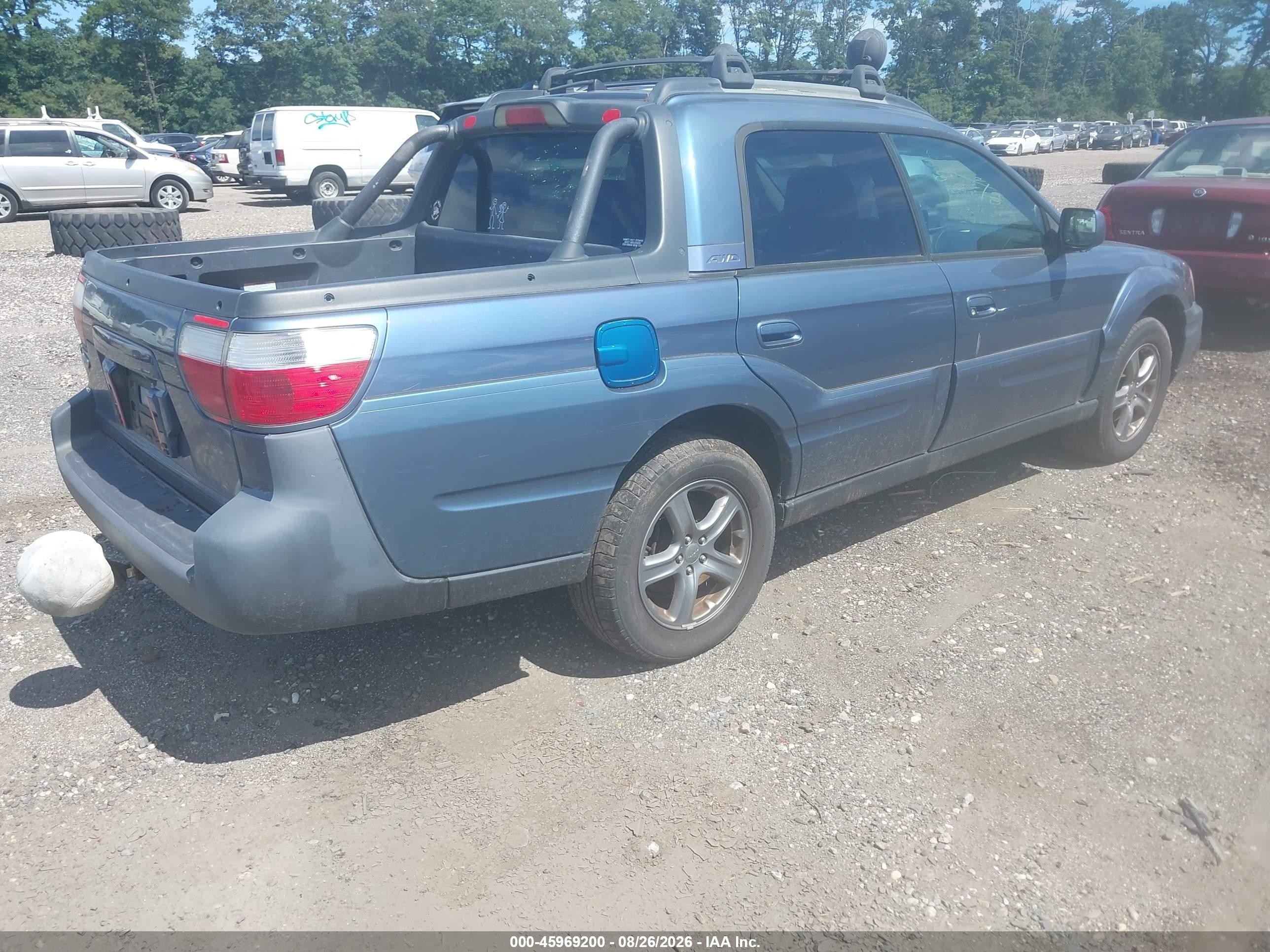 2006 Subaru Baja Turbo Синий vin: 4S4BT63C165103346