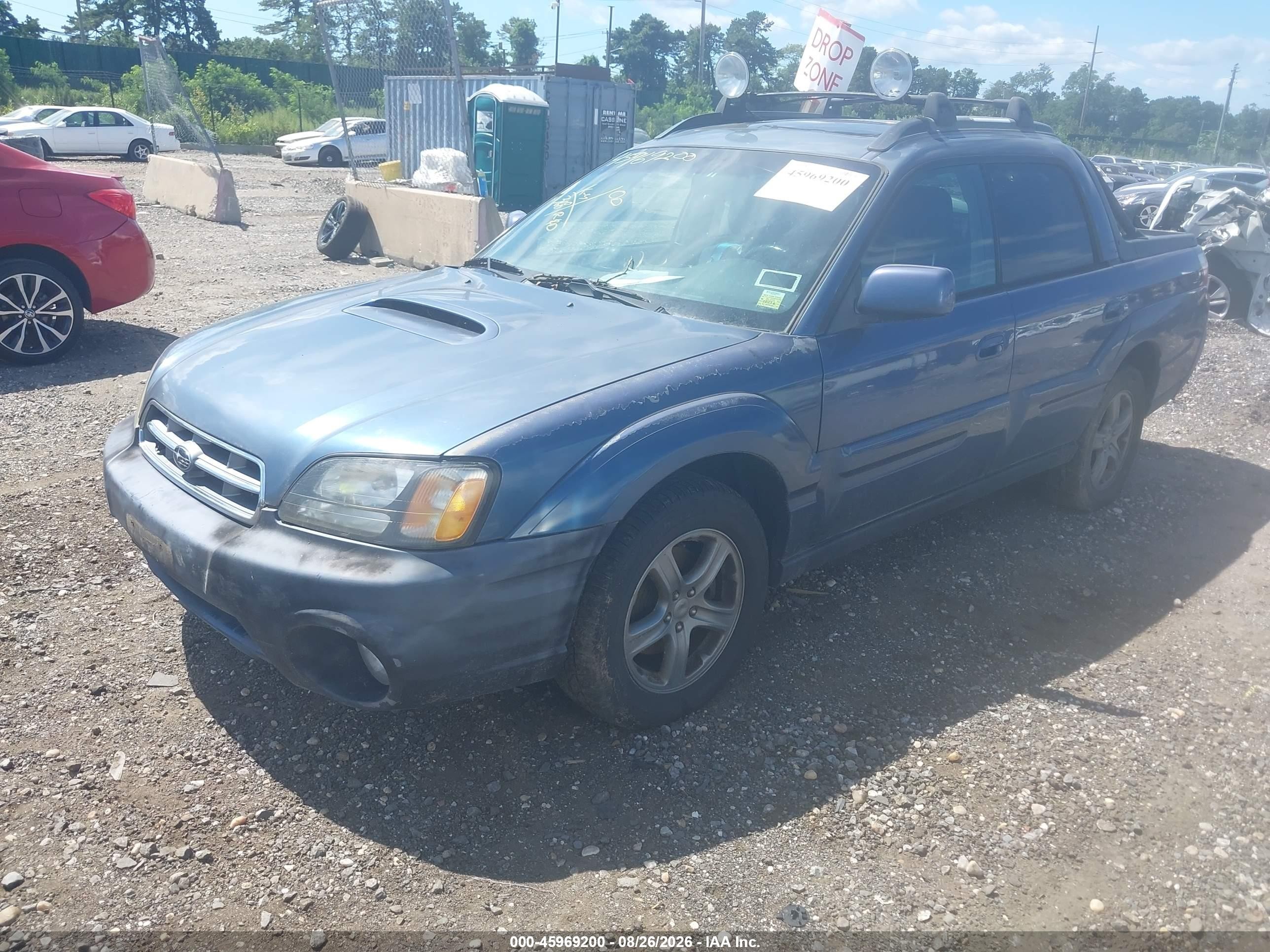 2006 Subaru Baja Turbo Синий vin: 4S4BT63C165103346
