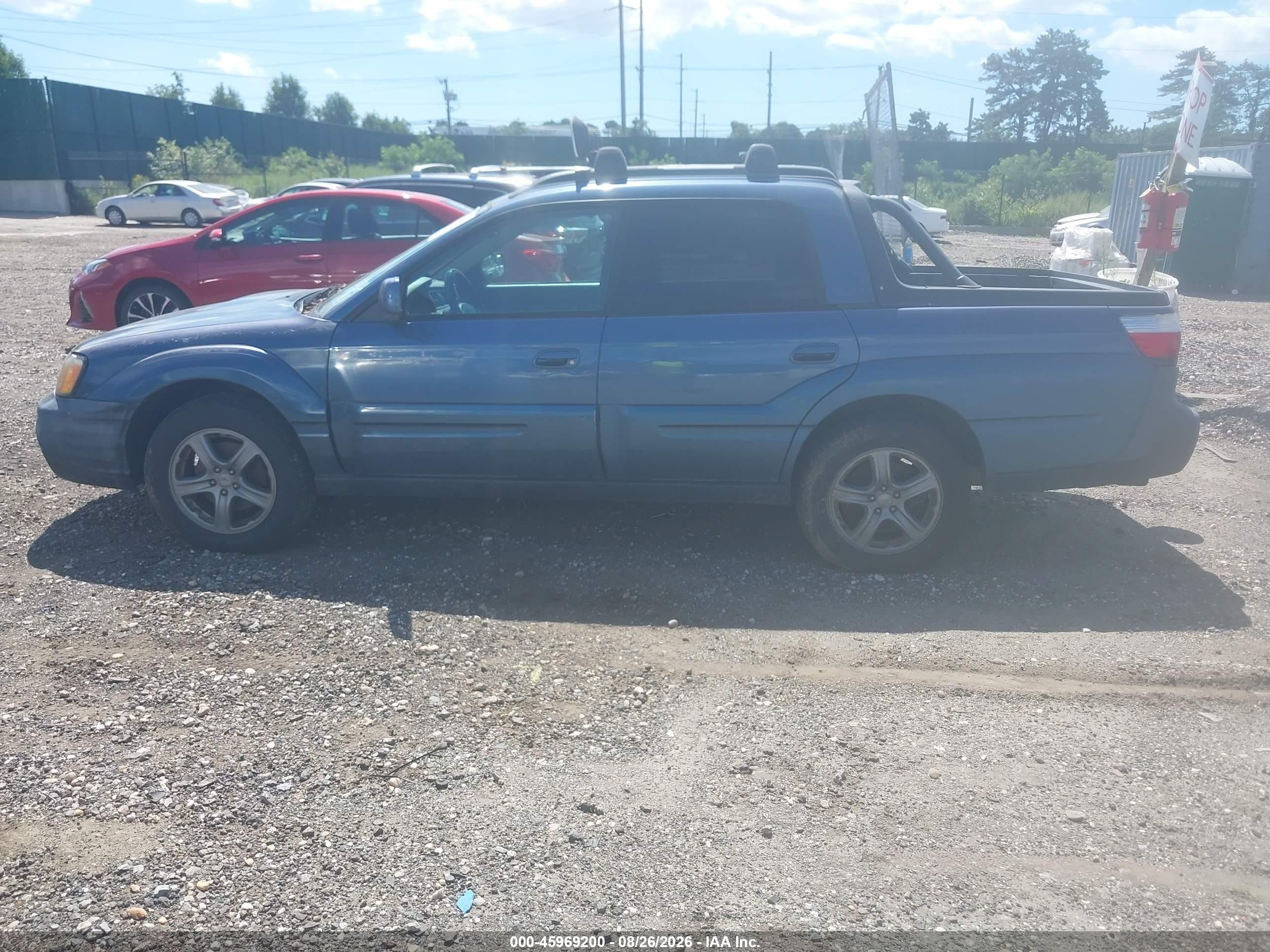 2006 Subaru Baja Turbo Синий vin: 4S4BT63C165103346