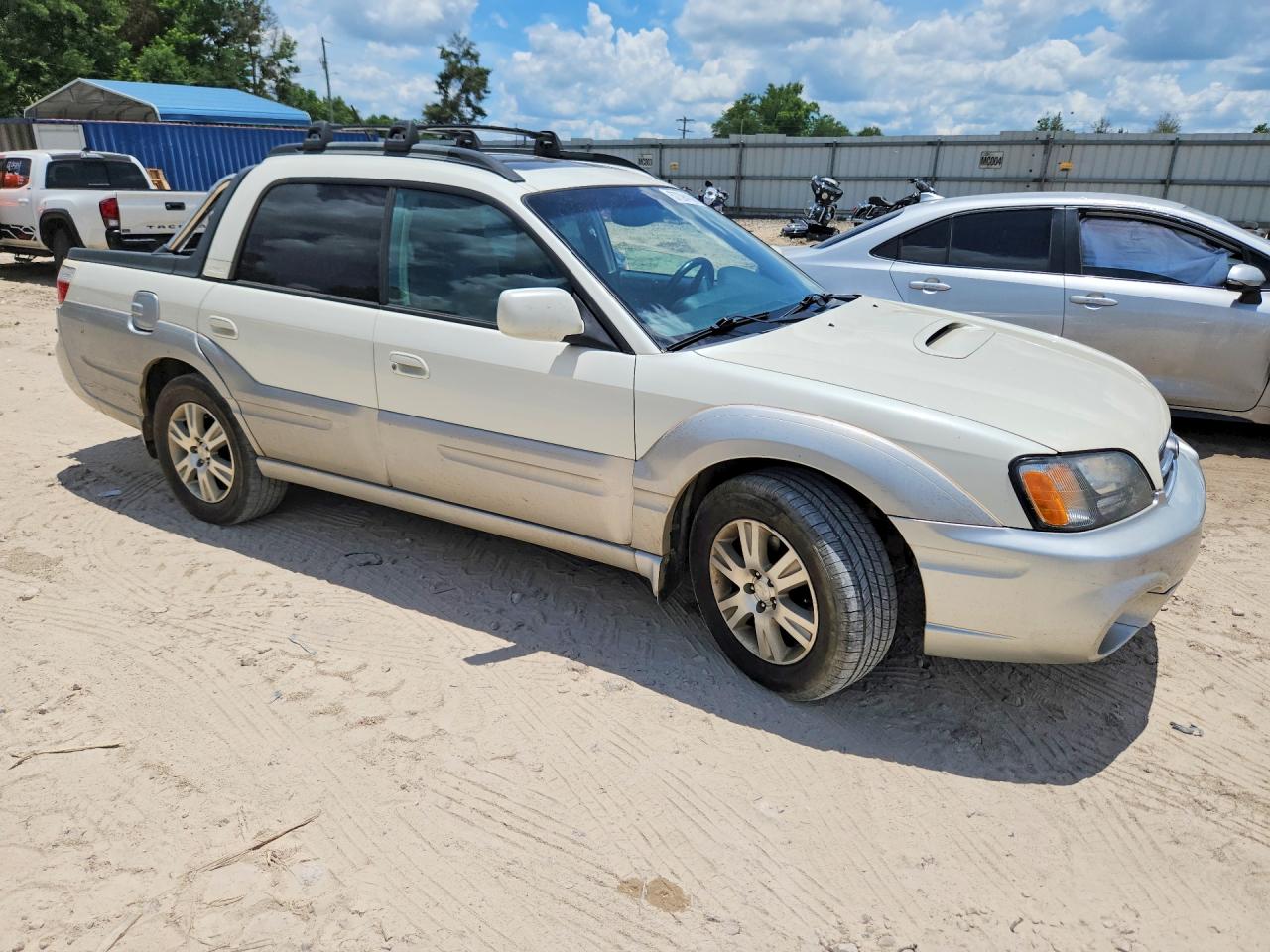 2004 Subaru Baja Turbo White vin: 4S4BT63C345100977