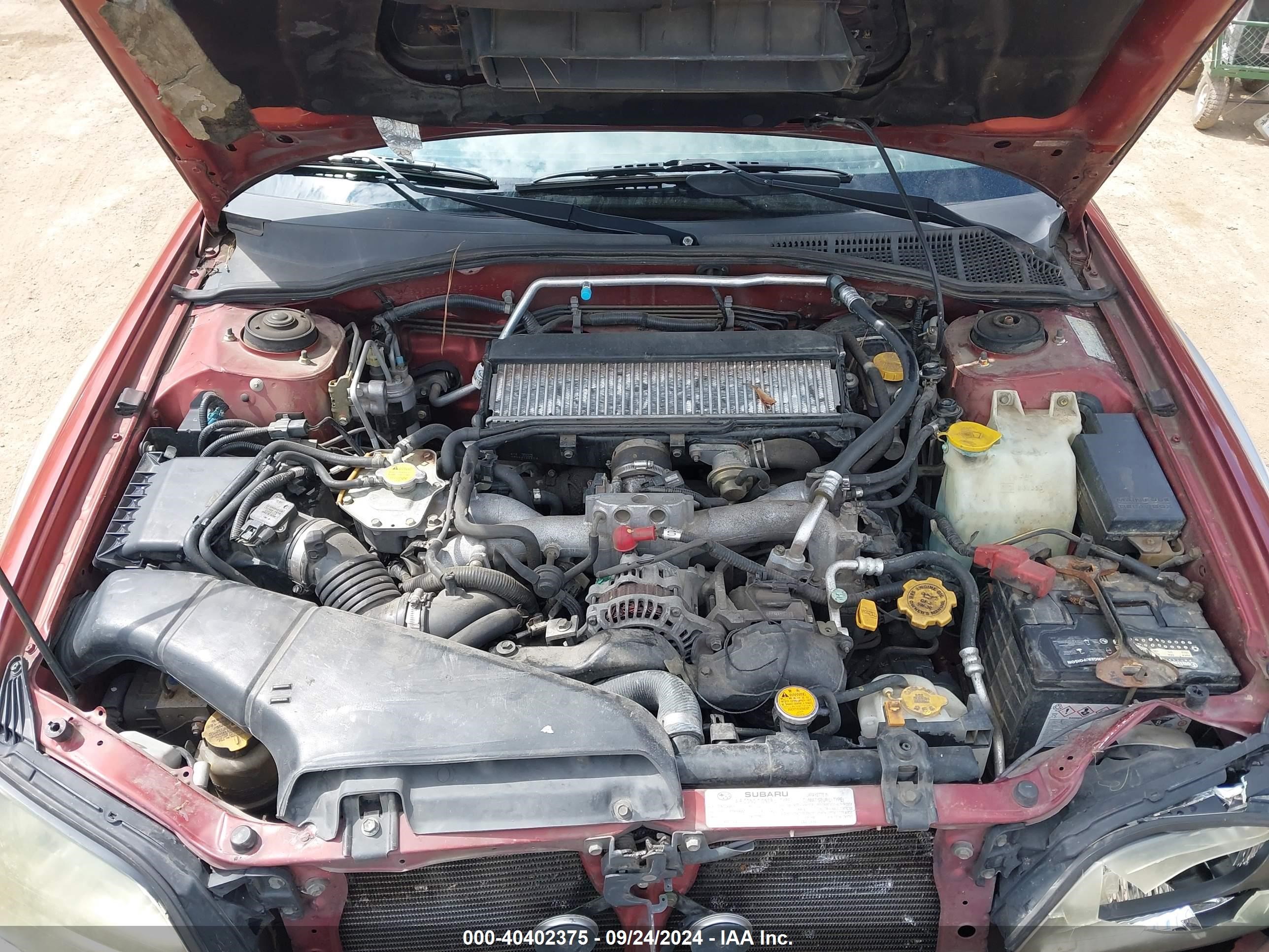 2004 Subaru Baja Turbo Red vin: 4S4BT63C545101211