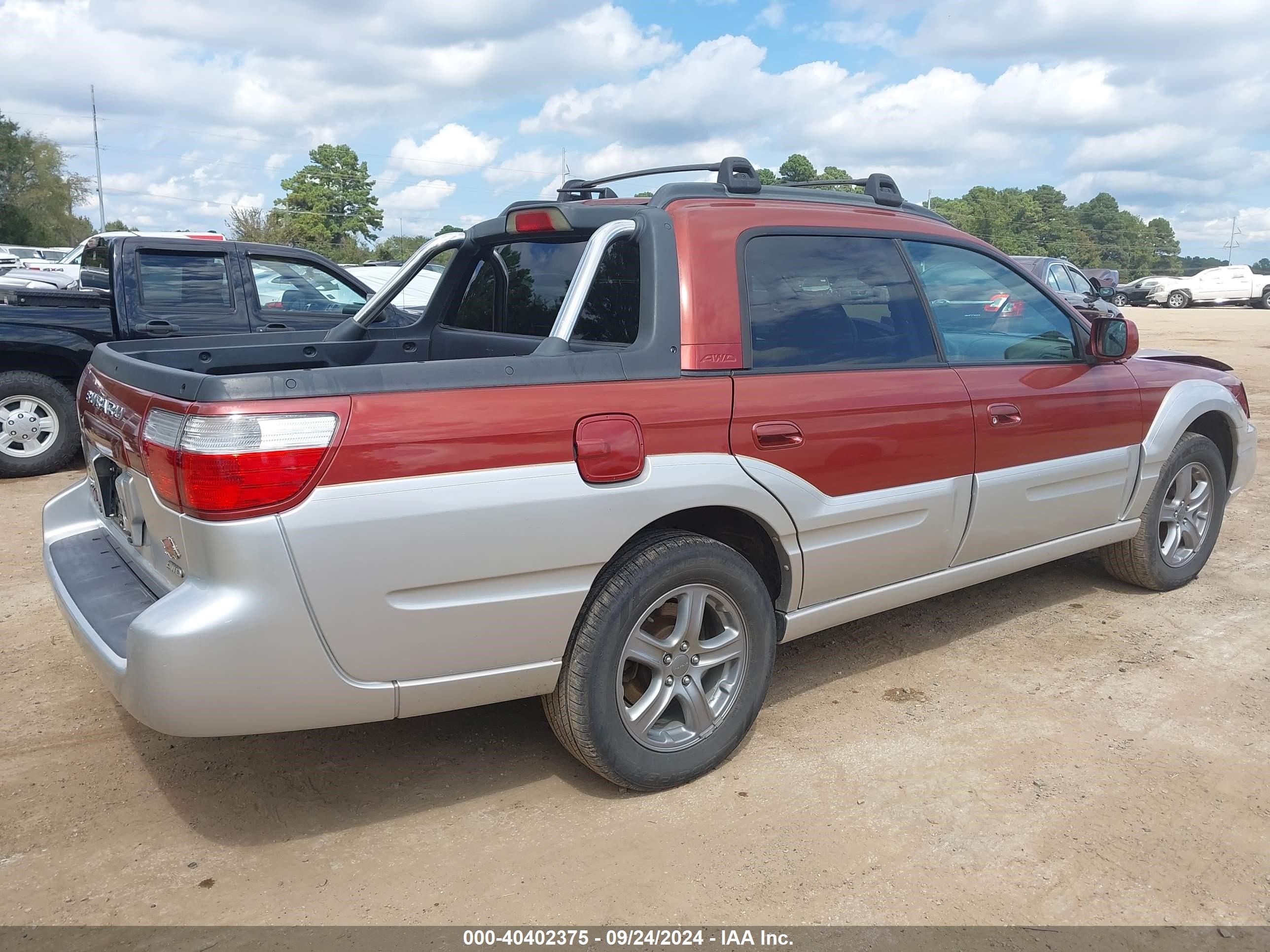 2004 Subaru Baja Turbo Red vin: 4S4BT63C545101211