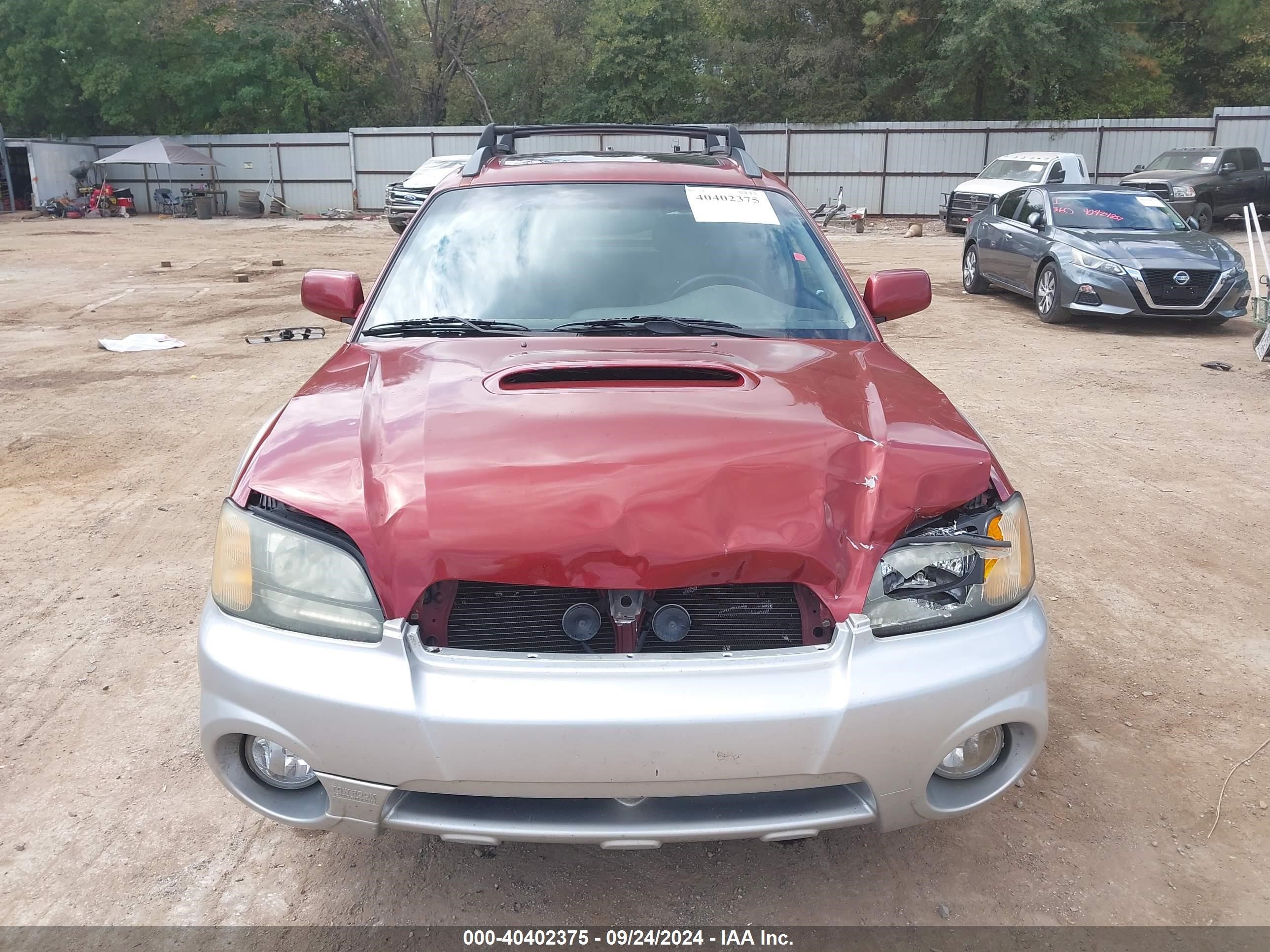 2004 Subaru Baja Turbo Red vin: 4S4BT63C545101211
