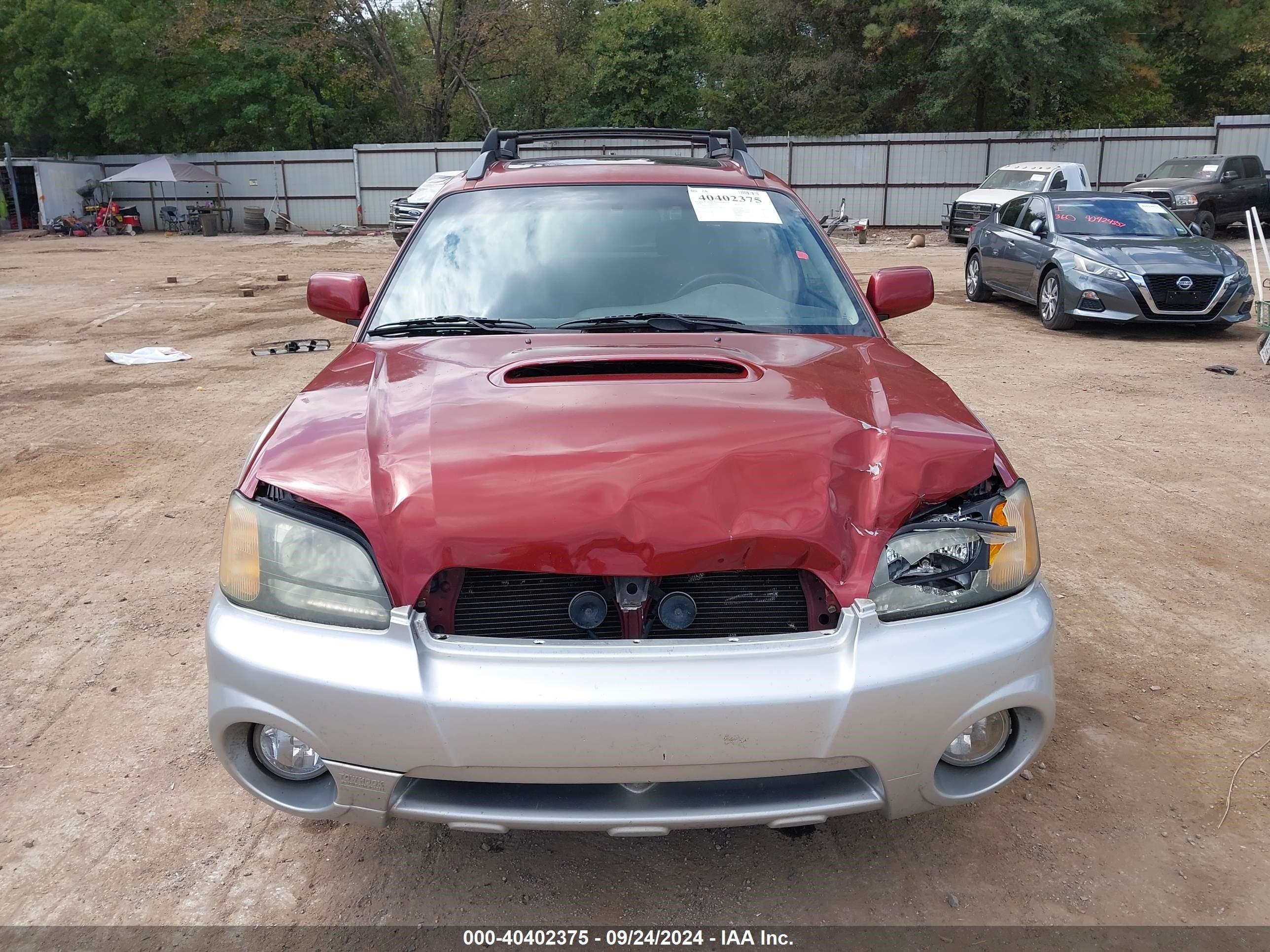2004 Subaru Baja Turbo Red vin: 4S4BT63C545101211