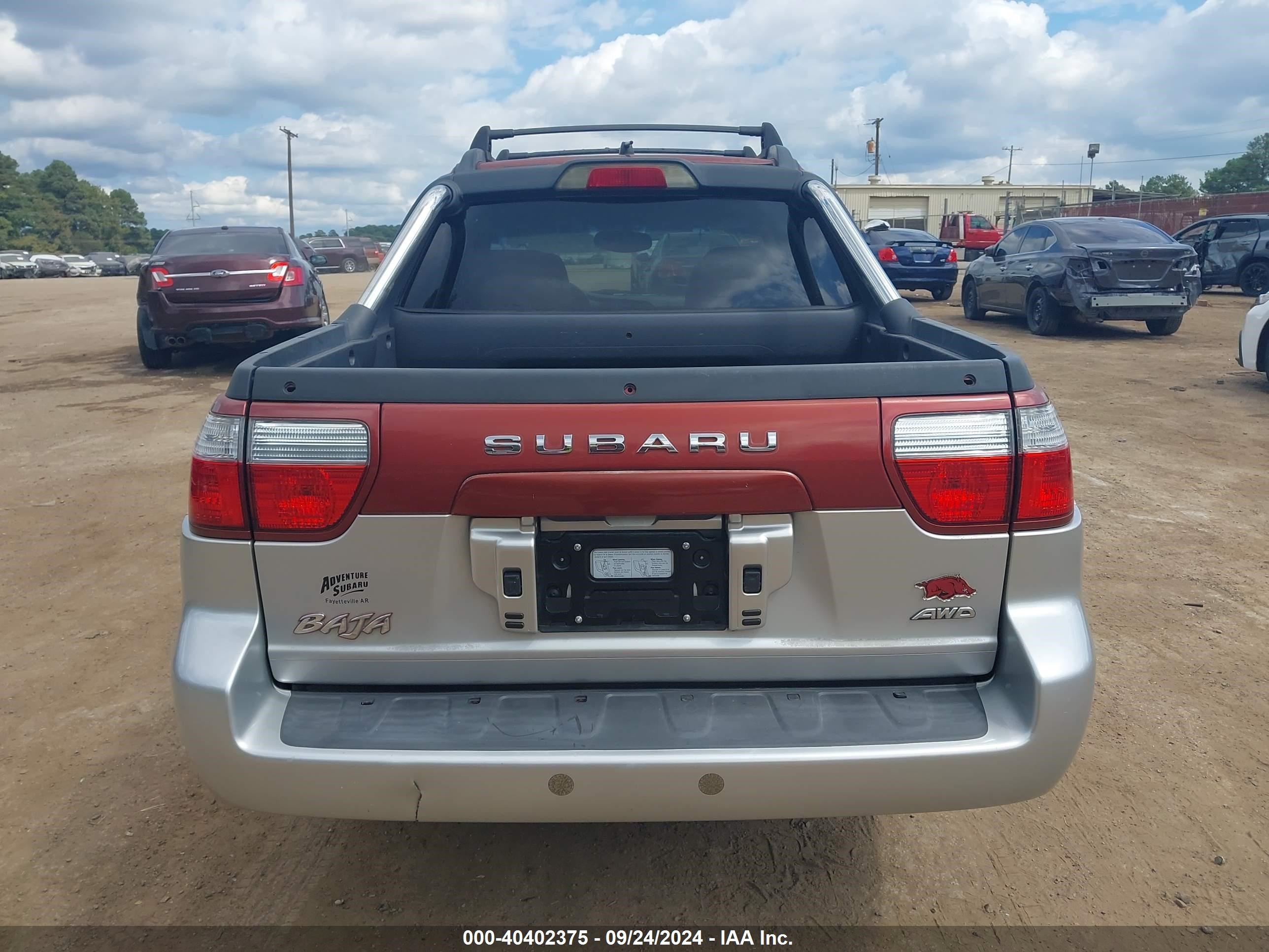 2004 Subaru Baja Turbo Red vin: 4S4BT63C545101211