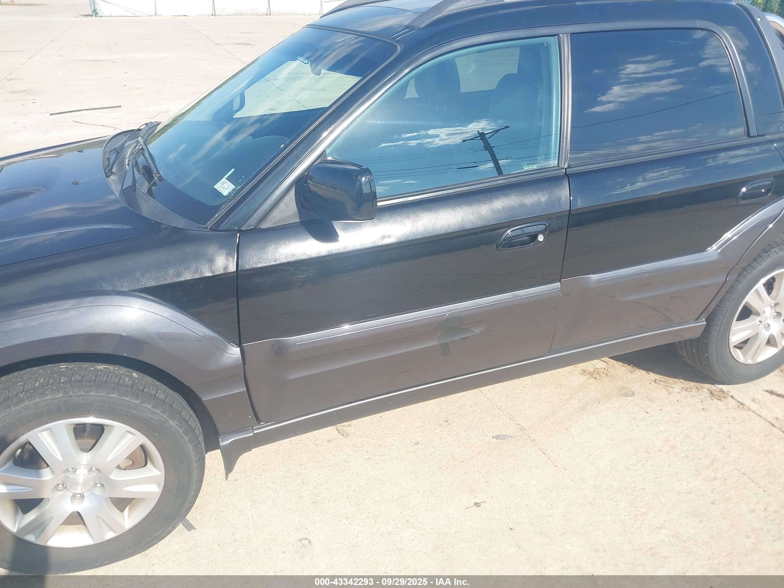 2005 Subaru Baja Turbo Black vin: 4S4BT63C555107477