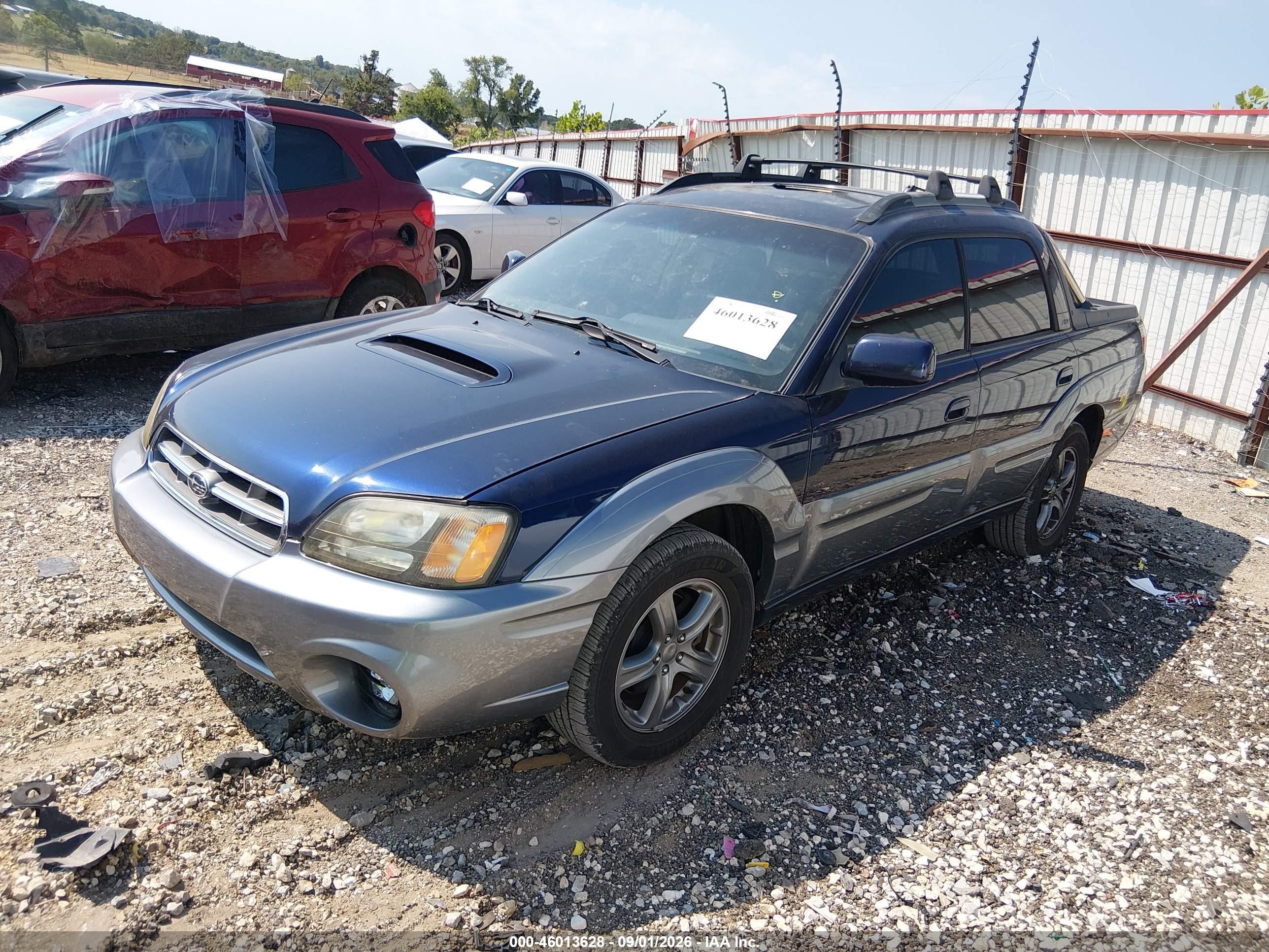 2005 Subaru Baja (natl) Turbo Blue vin: 4S4BT63C855102404