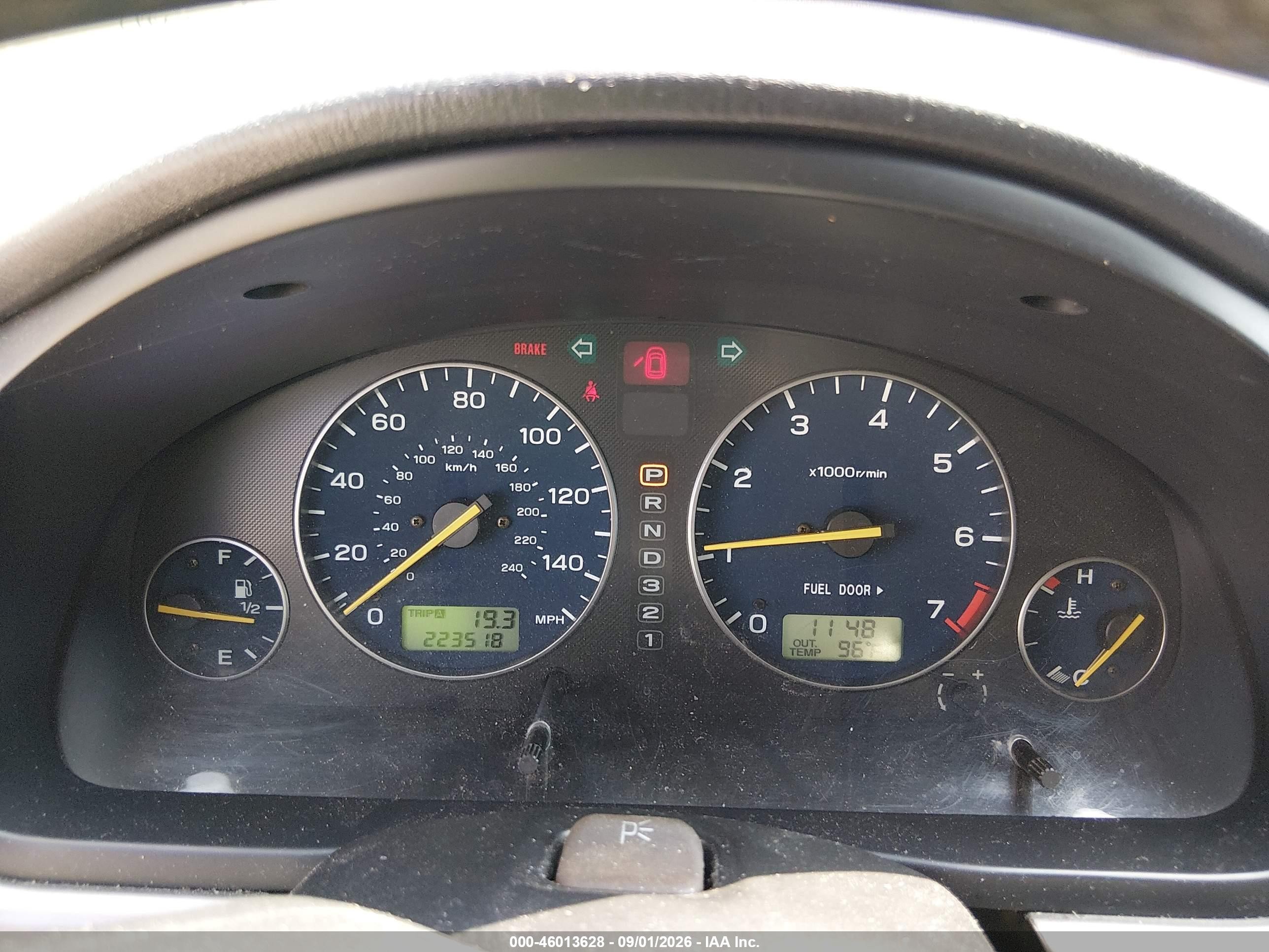 2005 Subaru Baja (natl) Turbo Blue vin: 4S4BT63C855102404