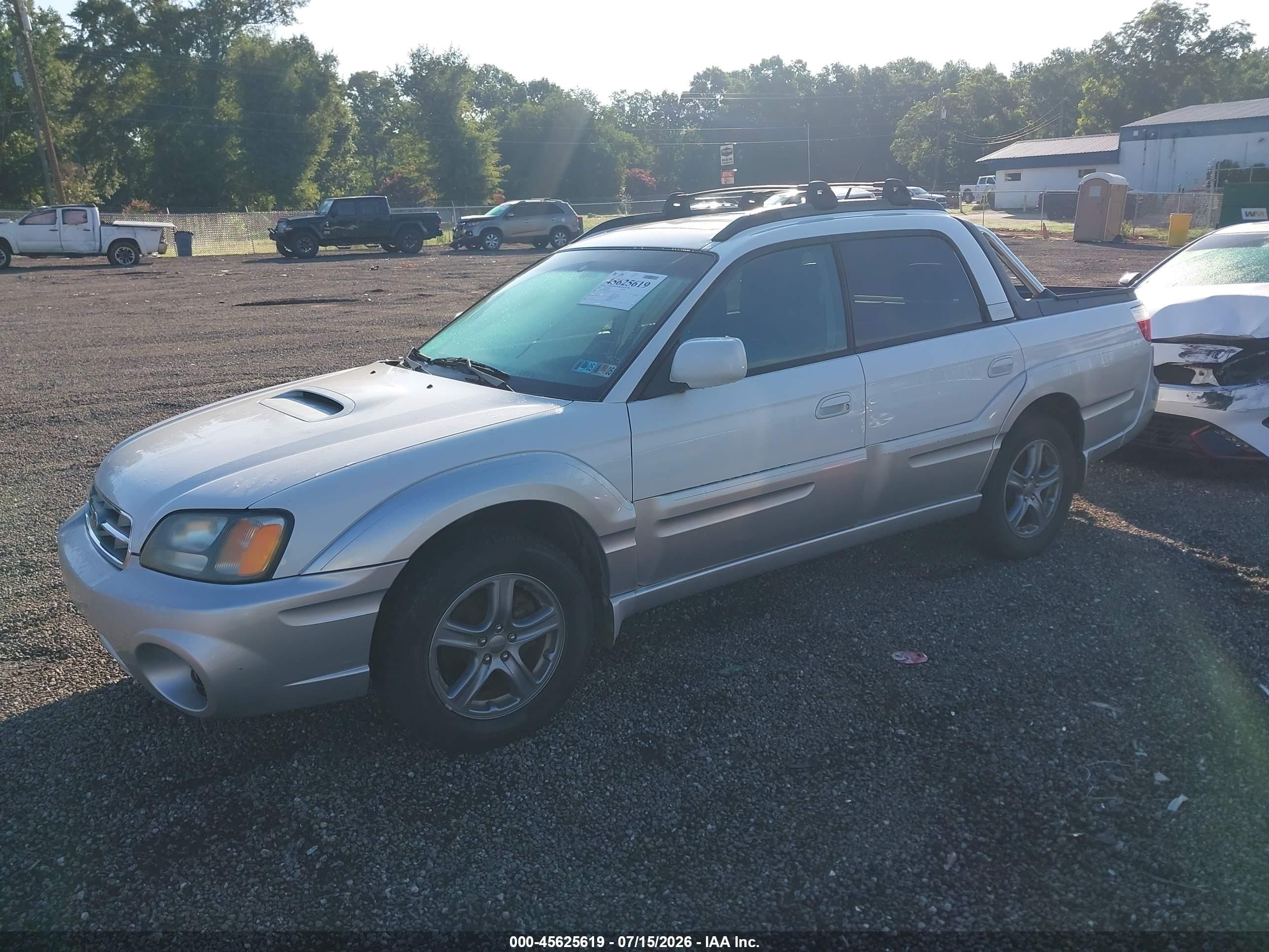 2005 Subaru Baja Turbo Белый vin: 4S4BT63C856100596