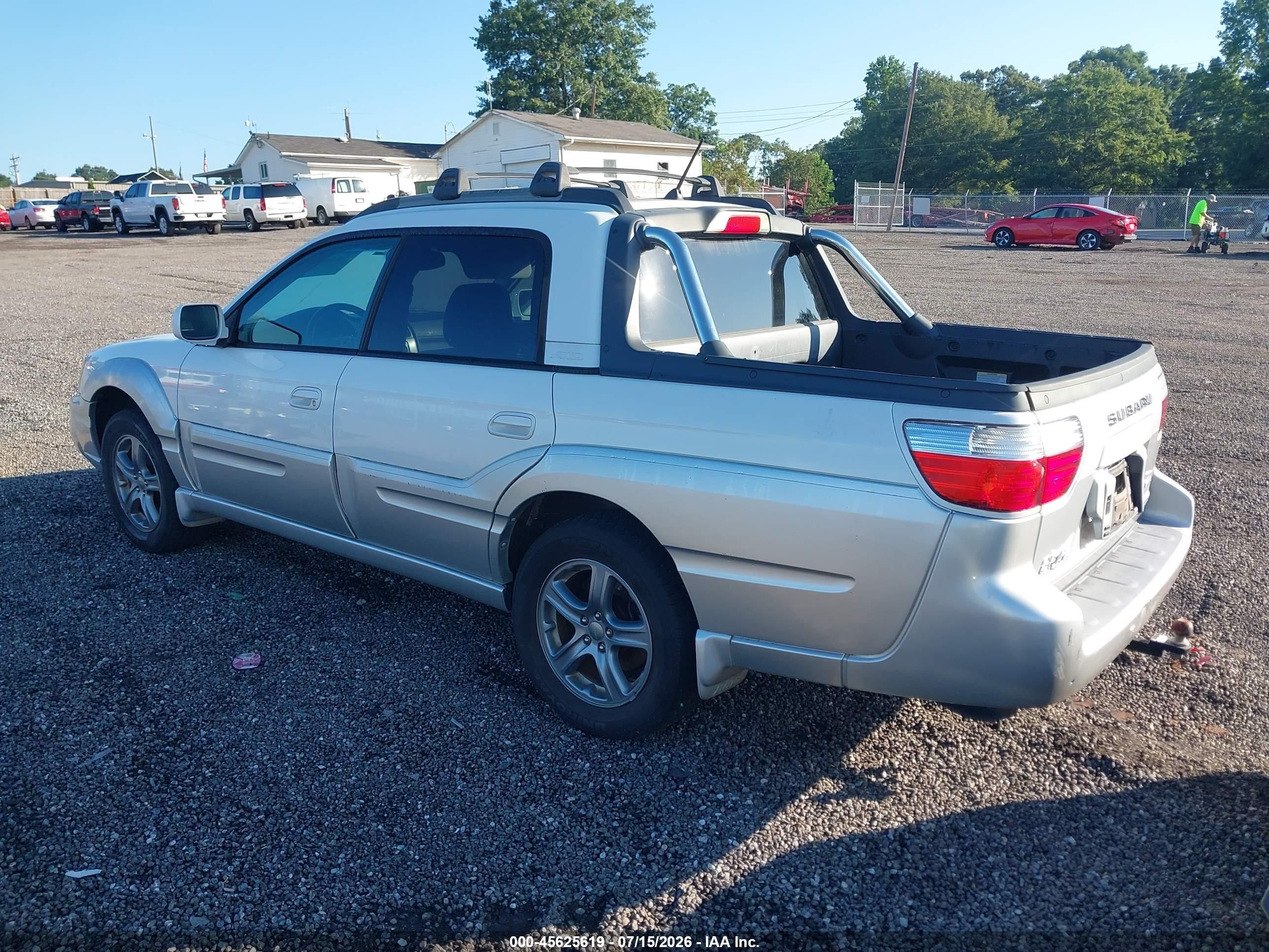 2005 Subaru Baja Turbo Белый vin: 4S4BT63C856100596