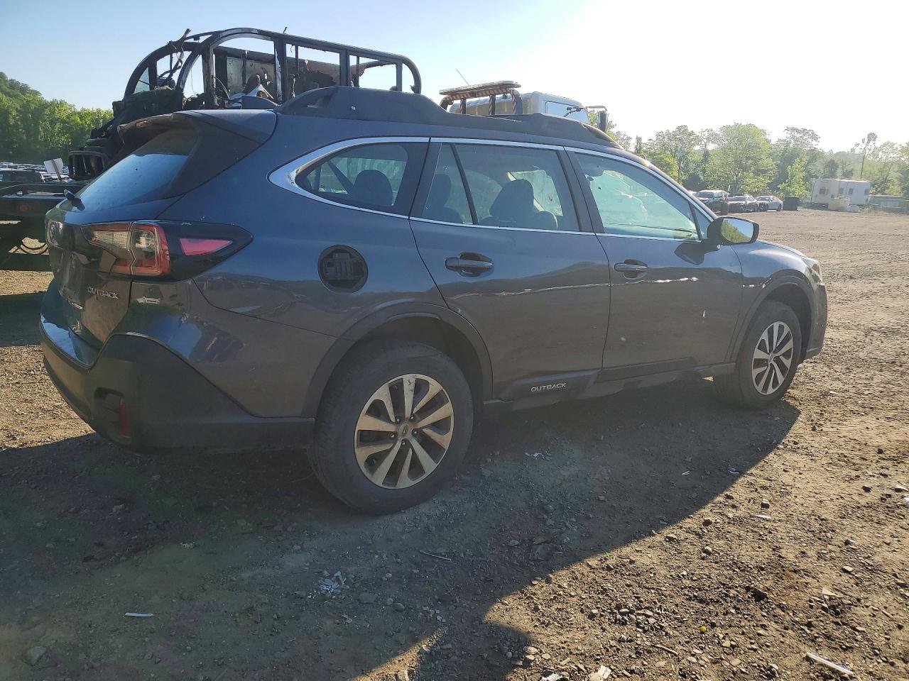 2020 Subaru Outback Gray vin: 4S4BTAAC1L3134464