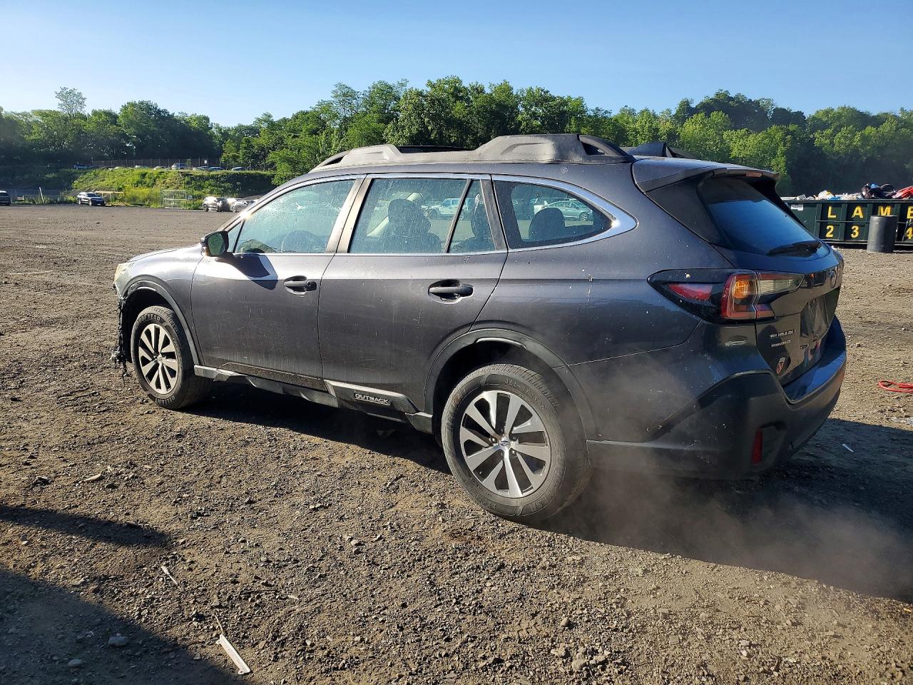 2020 Subaru Outback Gray vin: 4S4BTAAC1L3134464