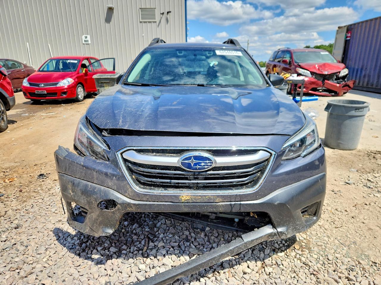 2020 Subaru Outback Gray vin: 4S4BTAAC3L3201503