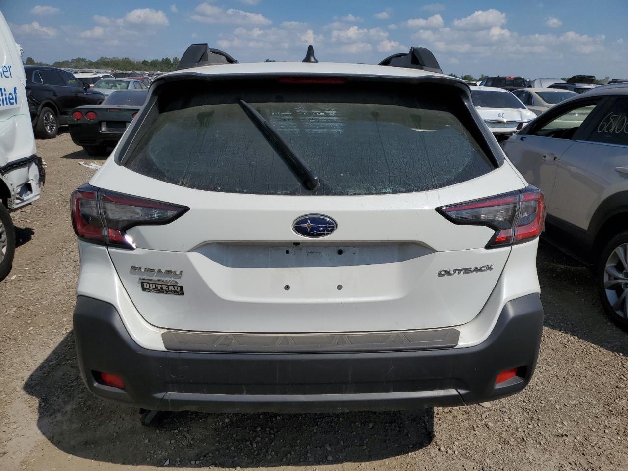 2025 Subaru Outback White vin: 4S4BTAAC3S3113985