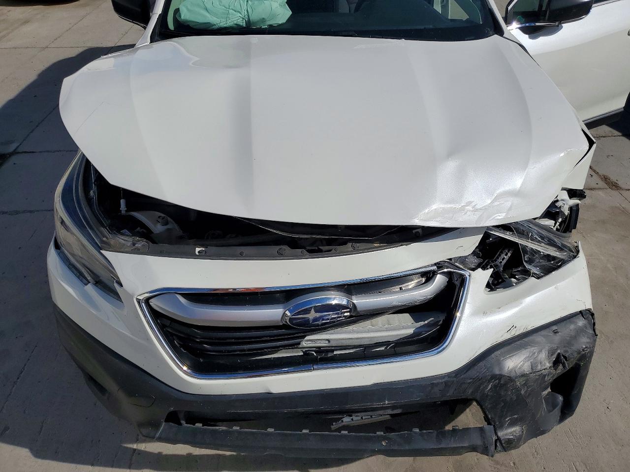 2022 Subaru Outback White vin: 4S4BTAACXN3201436