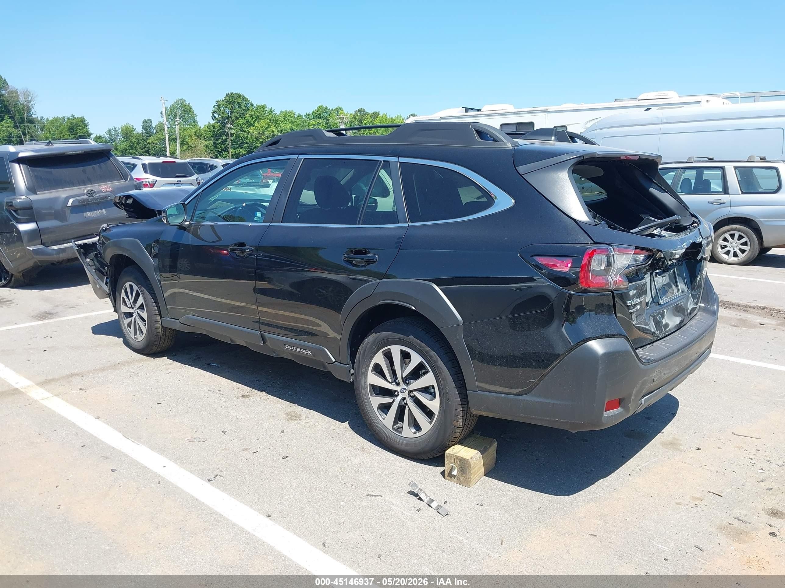 2025 Subaru Outback Premium Black vin: 4S4BTACC0S3325630