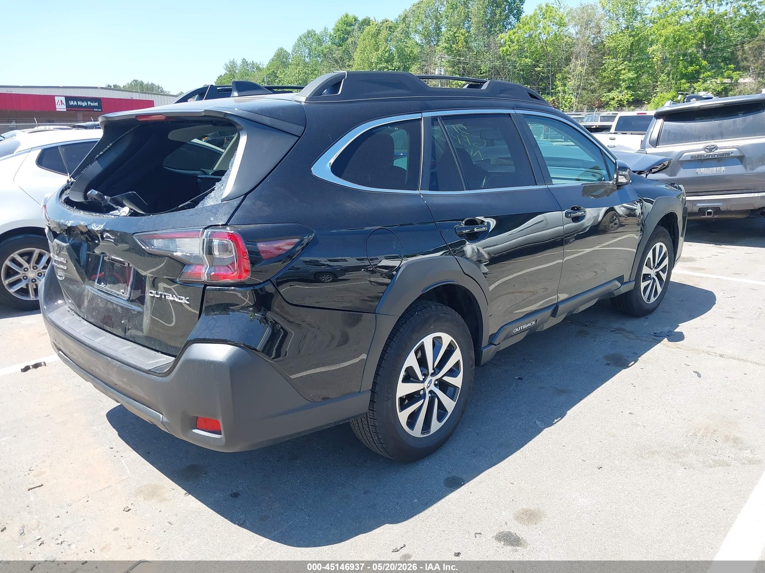 2025 Subaru Outback Premium Black vin: 4S4BTACC0S3325630