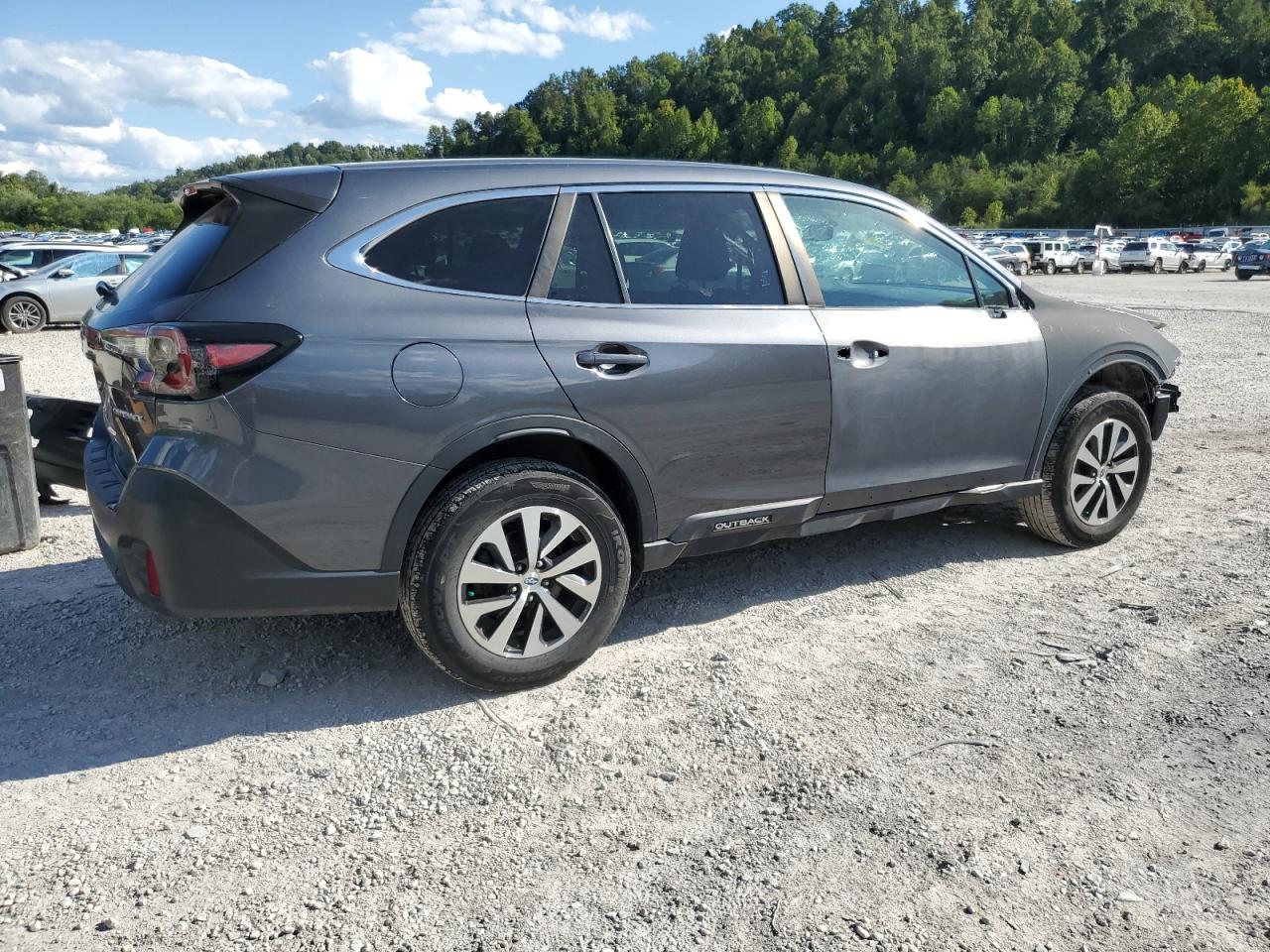 2021 Subaru Outback Premium Серый vin: 4S4BTACC6M3186042