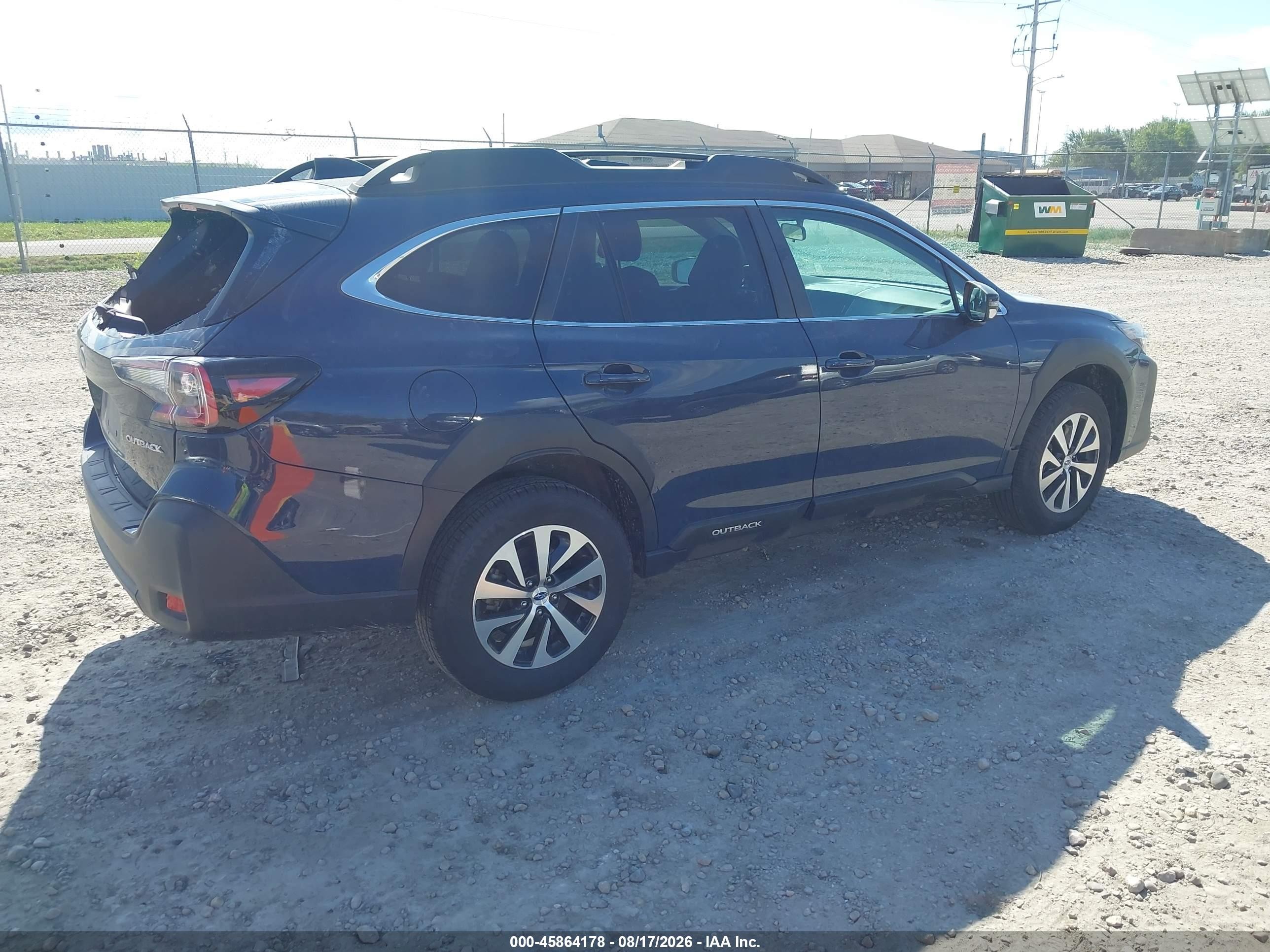 2025 Subaru Outback Premium Blue vin: 4S4BTACC8S3211567