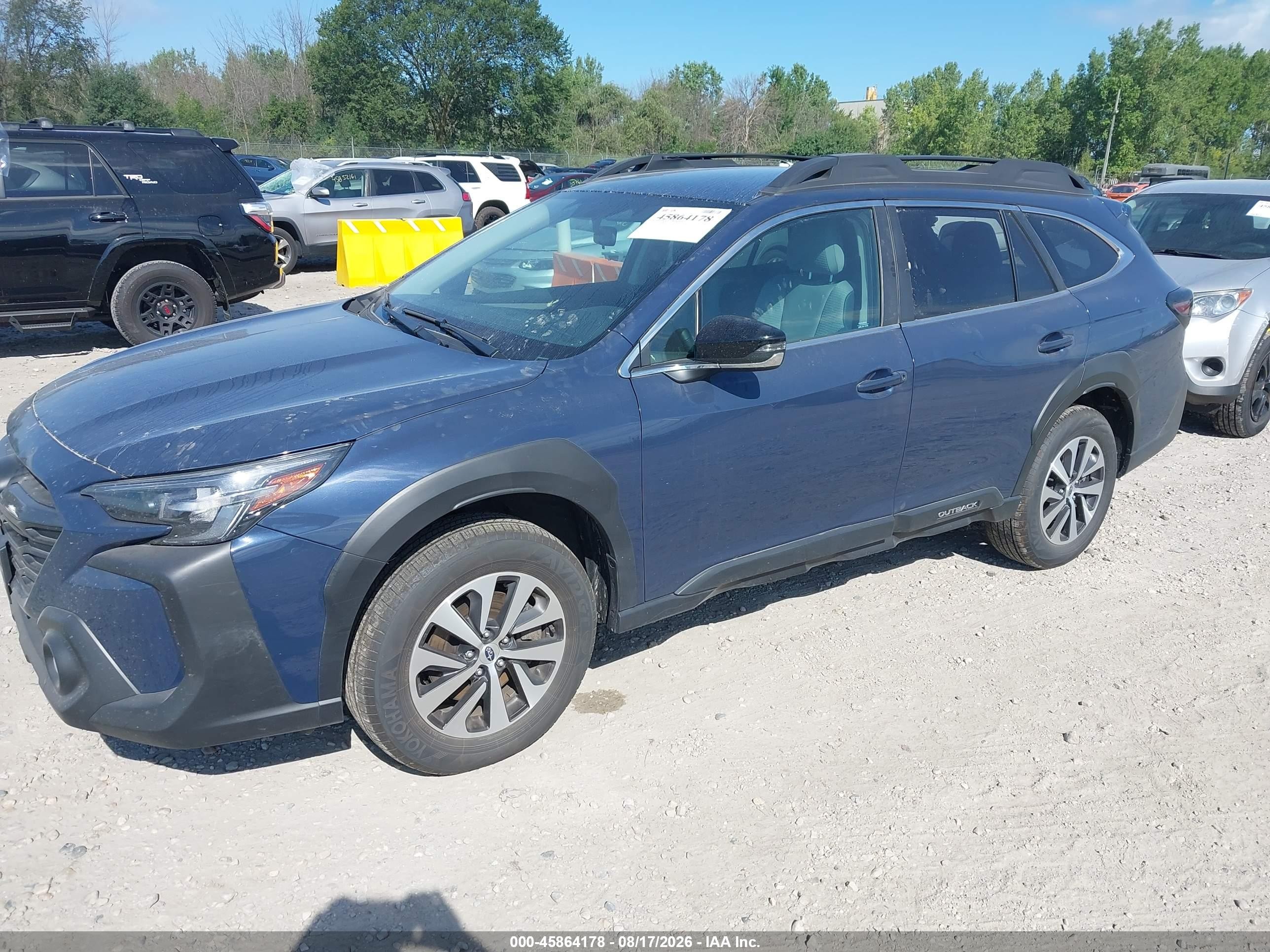 2025 Subaru Outback Premium Blue vin: 4S4BTACC8S3211567