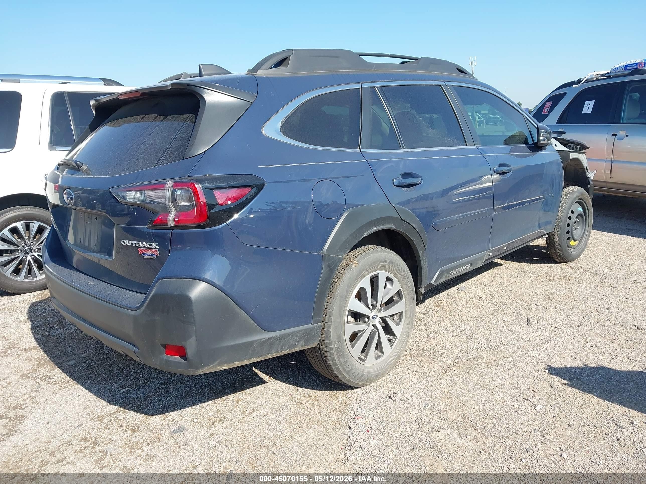 2025 Subaru Outback Premium Синий vin: 4S4BTACCXS3184551