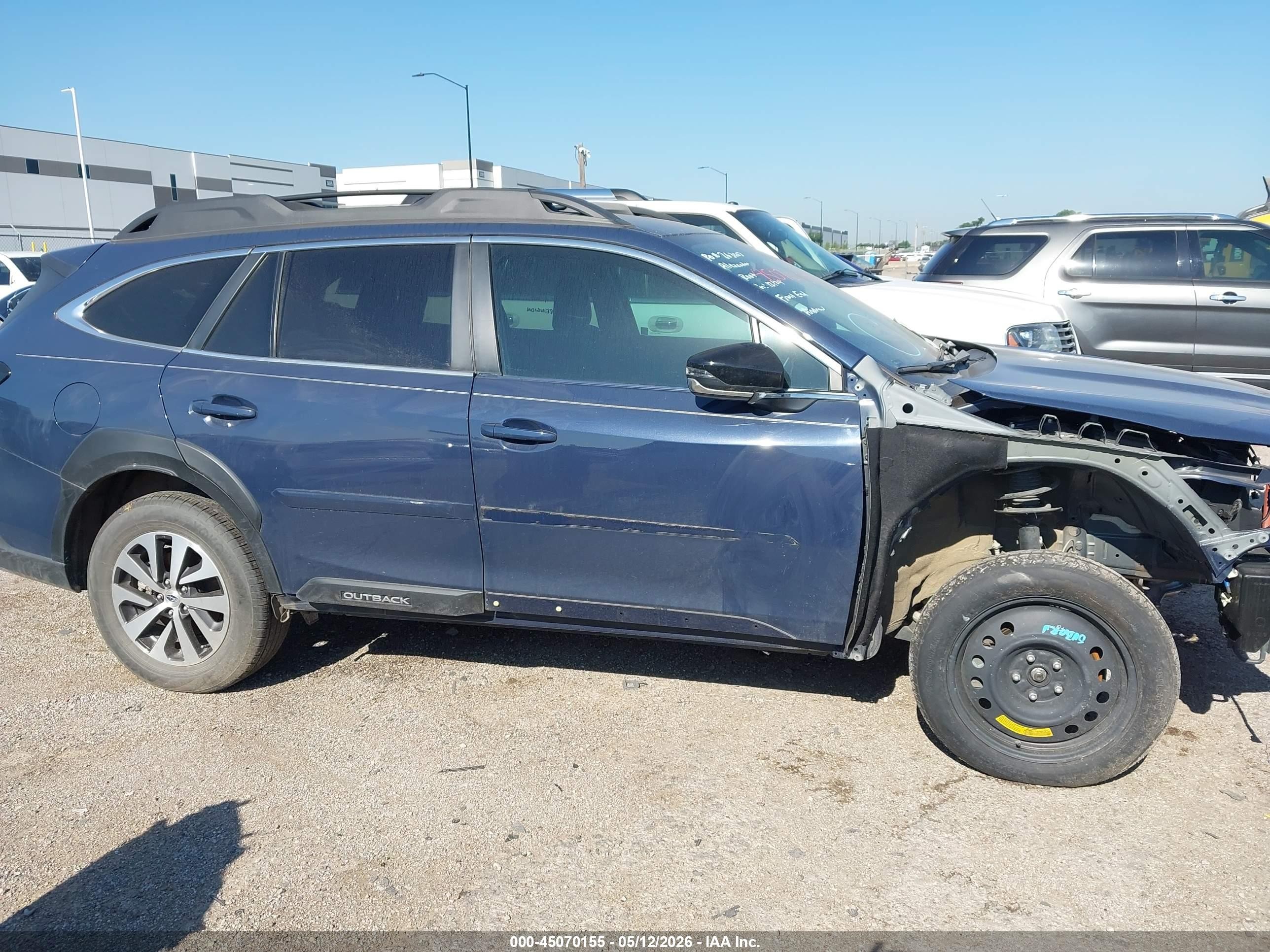 2025 Subaru Outback Premium Синий vin: 4S4BTACCXS3184551