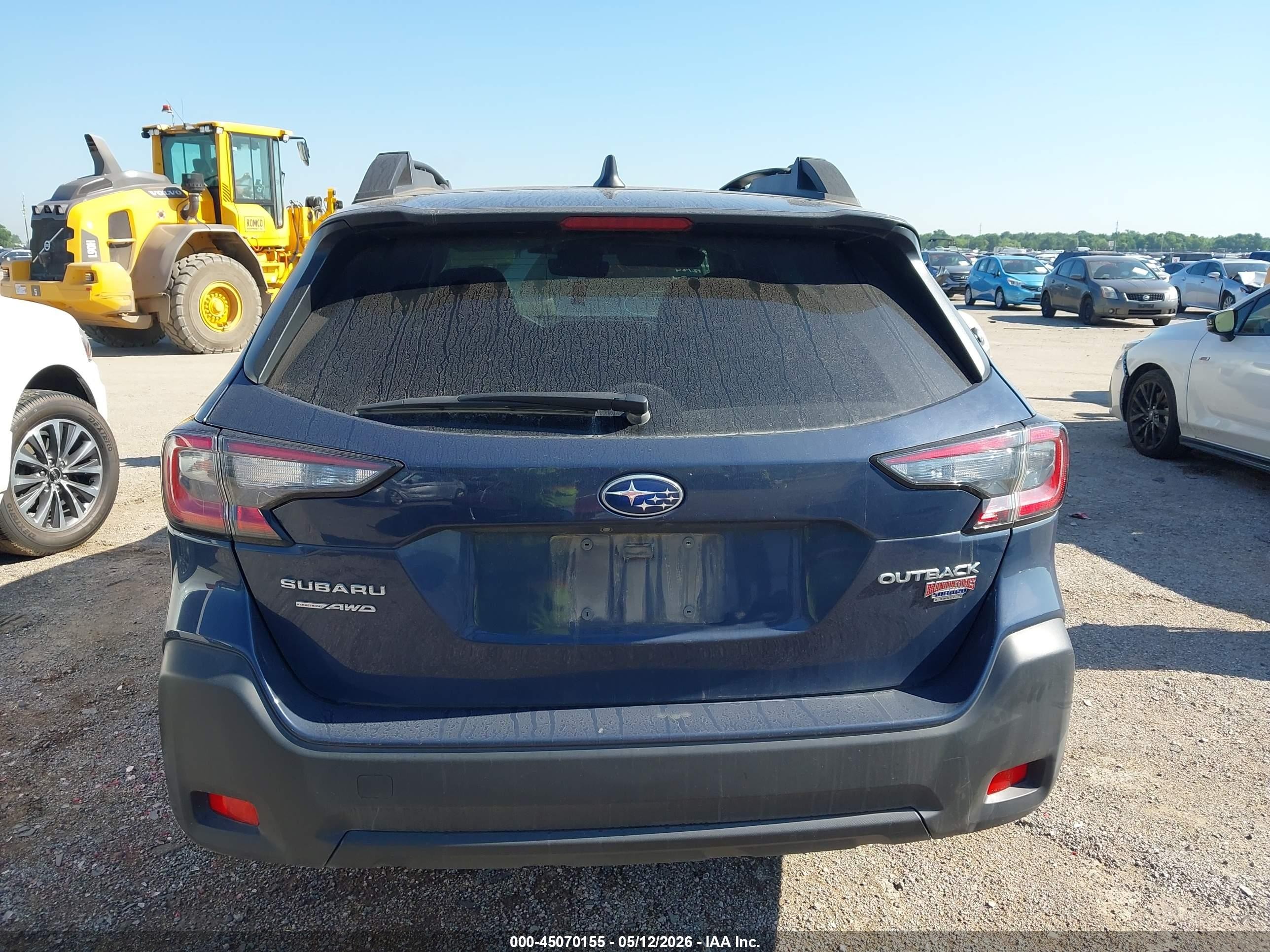 2025 Subaru Outback Premium Синий vin: 4S4BTACCXS3184551