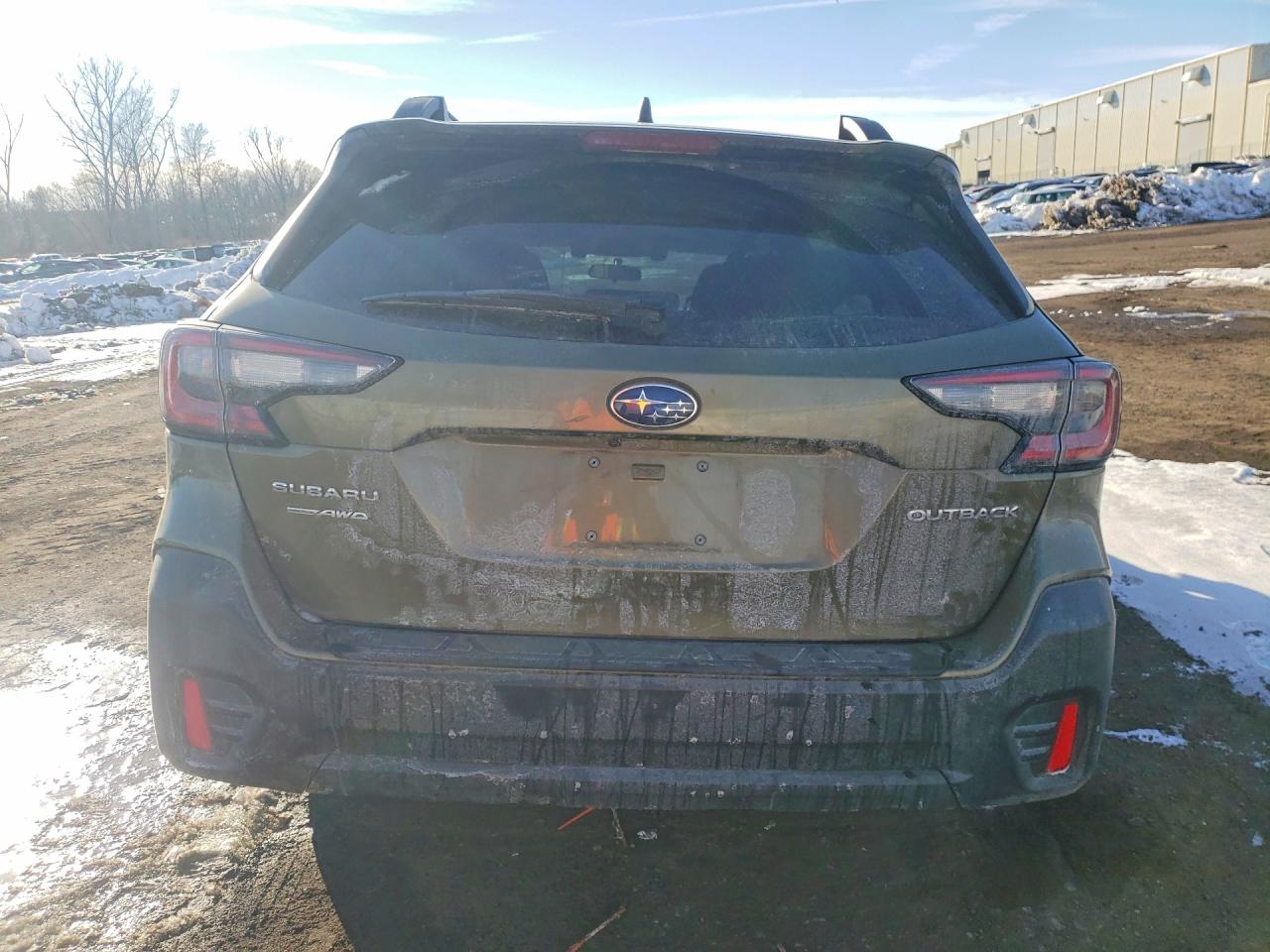 2021 Subaru Outback Premium Green vin: 4S4BTADC0M3179120