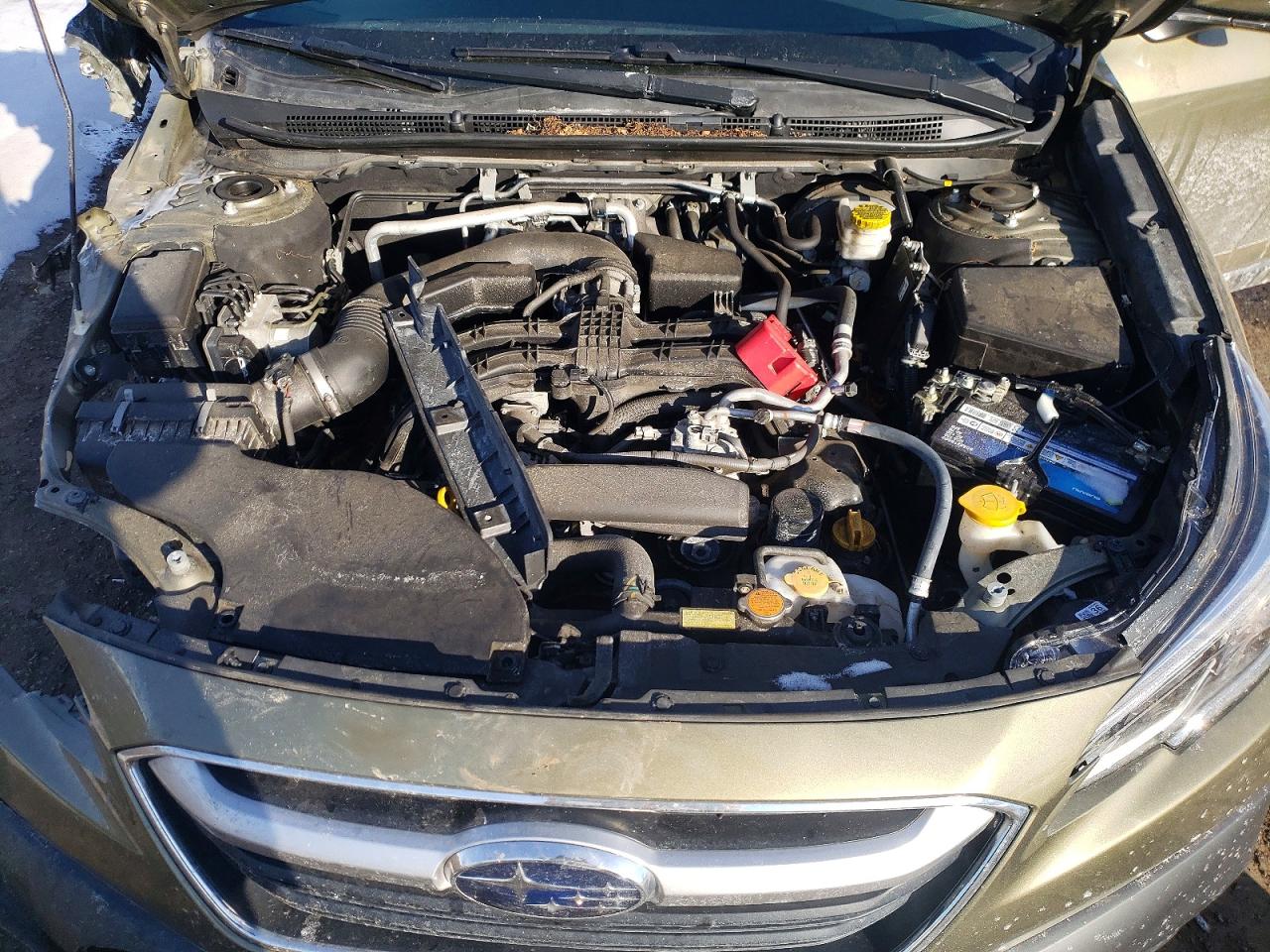 2021 Subaru Outback Premium Green vin: 4S4BTADC0M3179120