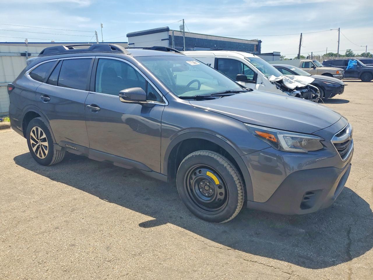 2022 Subaru Outback Premium Gray vin: 4S4BTADC1N3253727