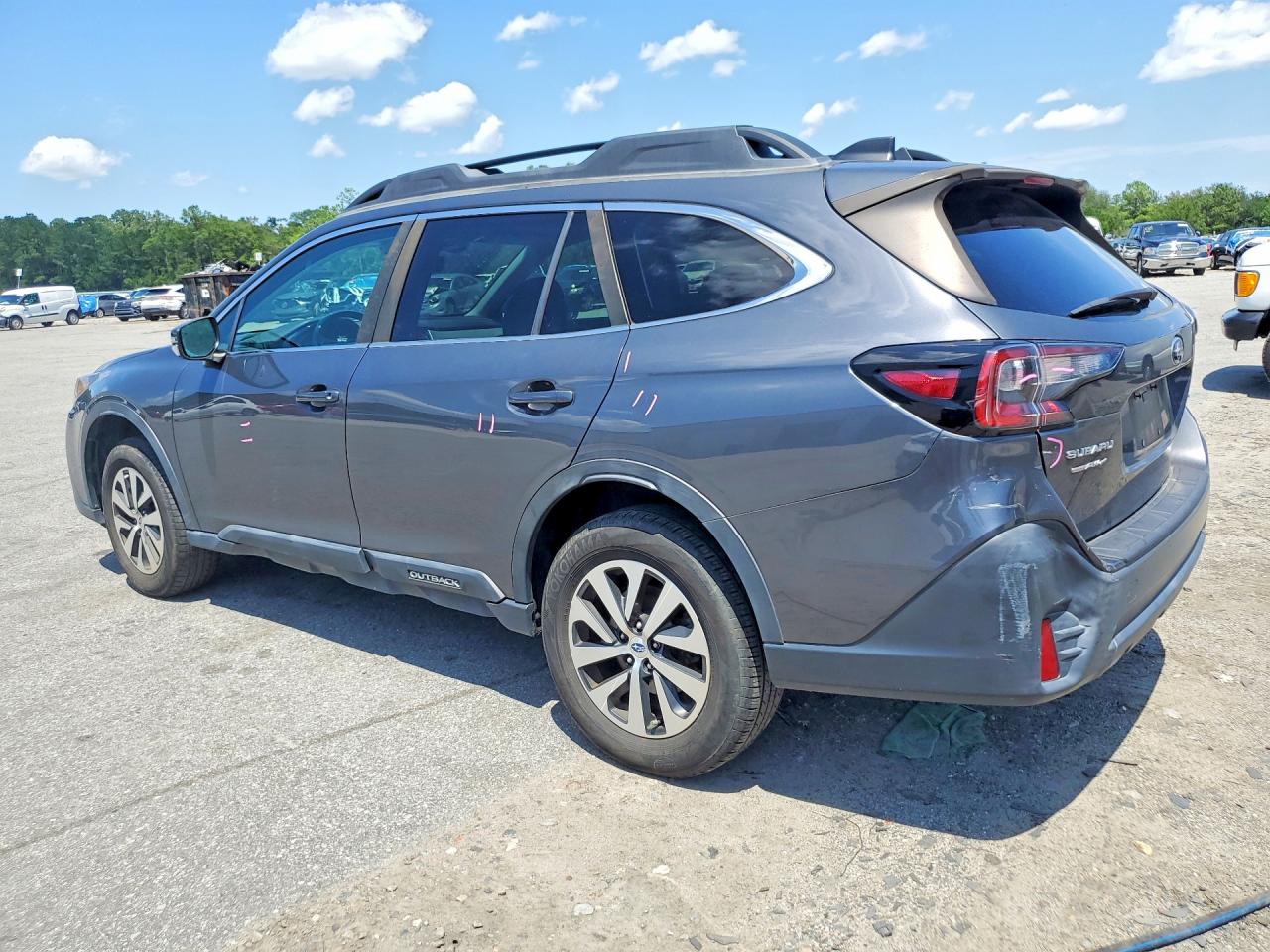 2022 Subaru Outback Premium Charcoal vin: 4S4BTADC3N3170185