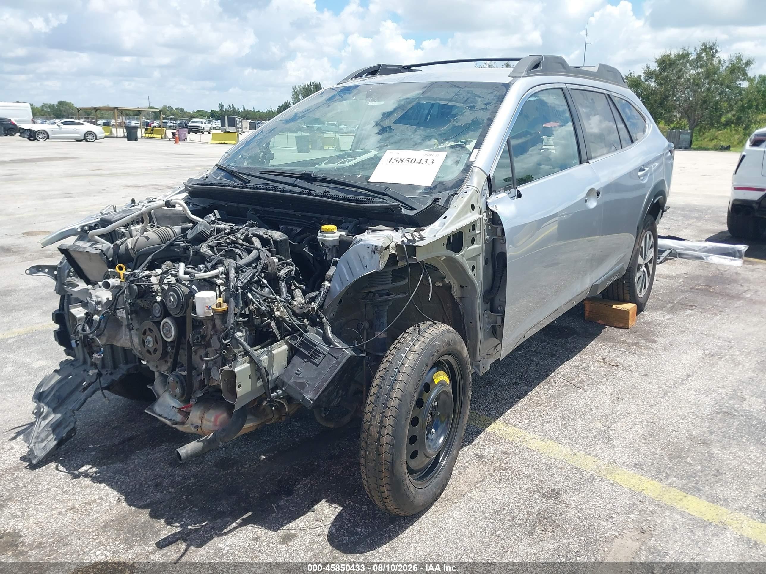 2023 Subaru Outback Premium Silver vin: 4S4BTADC7P3188515