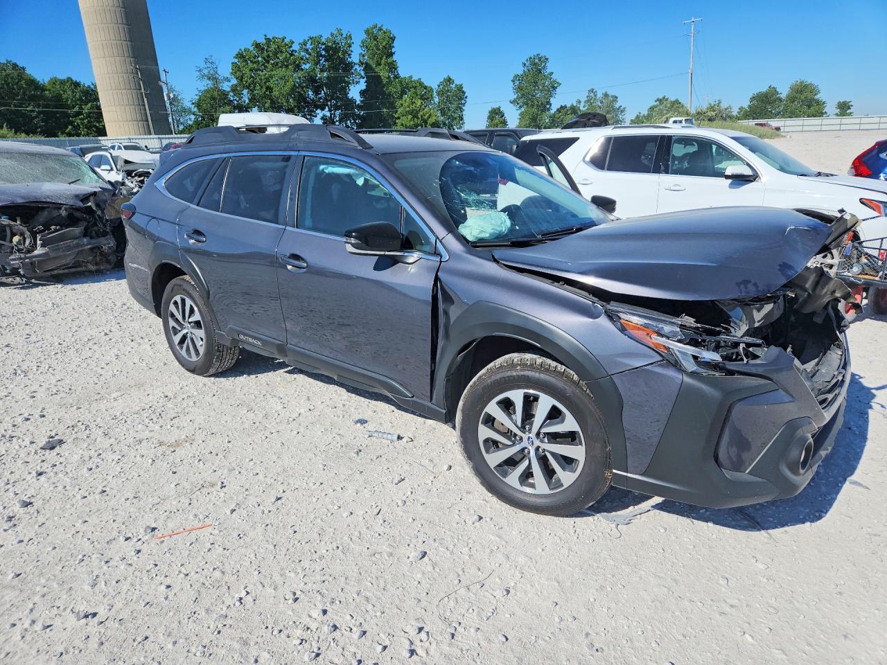2024 Subaru Outback Premium Gray vin: 4S4BTADC7R3225226