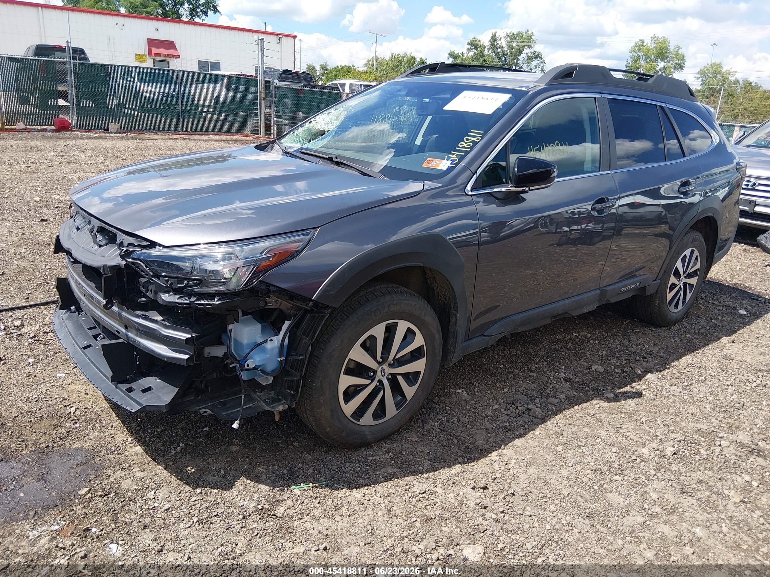 2025 Subaru Outback Premium Gray vin: 4S4BTADC8S3286249