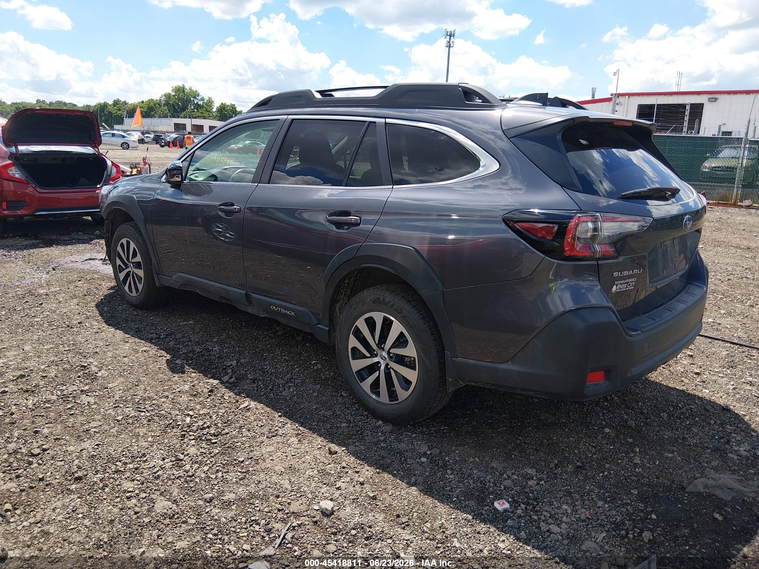 2025 Subaru Outback Premium Gray vin: 4S4BTADC8S3286249