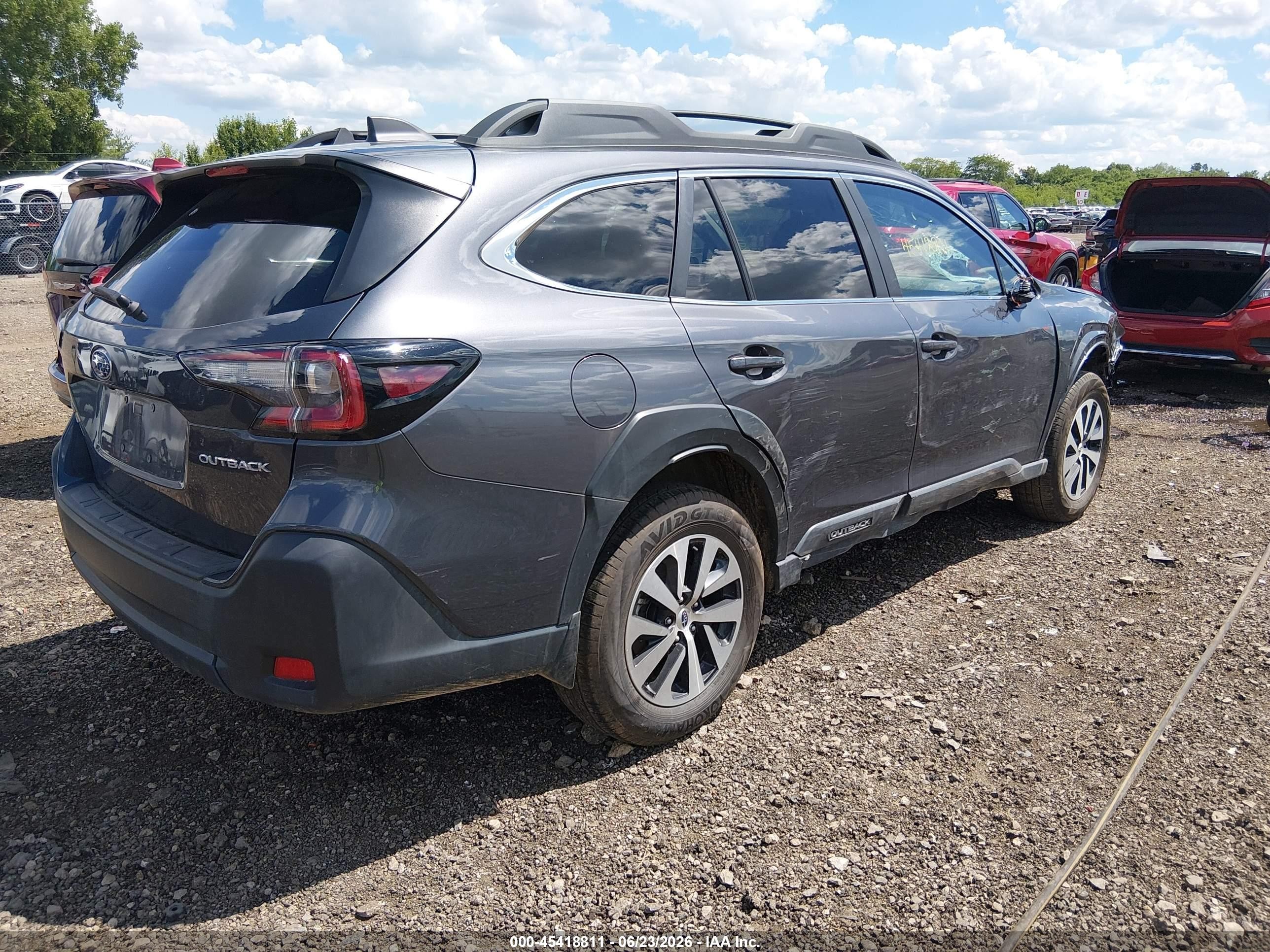 2025 Subaru Outback Premium Gray vin: 4S4BTADC8S3286249