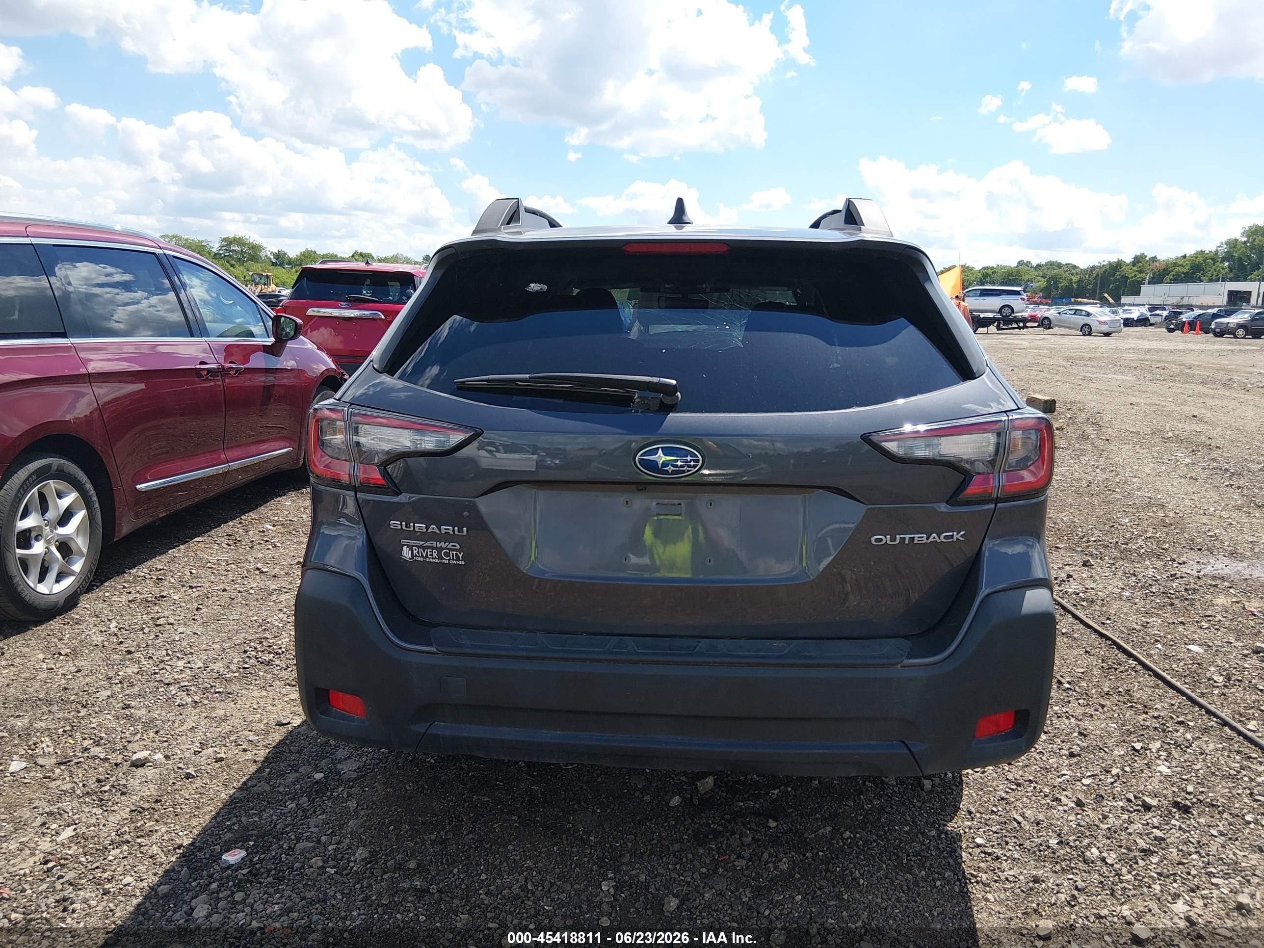 2025 Subaru Outback Premium Gray vin: 4S4BTADC8S3286249