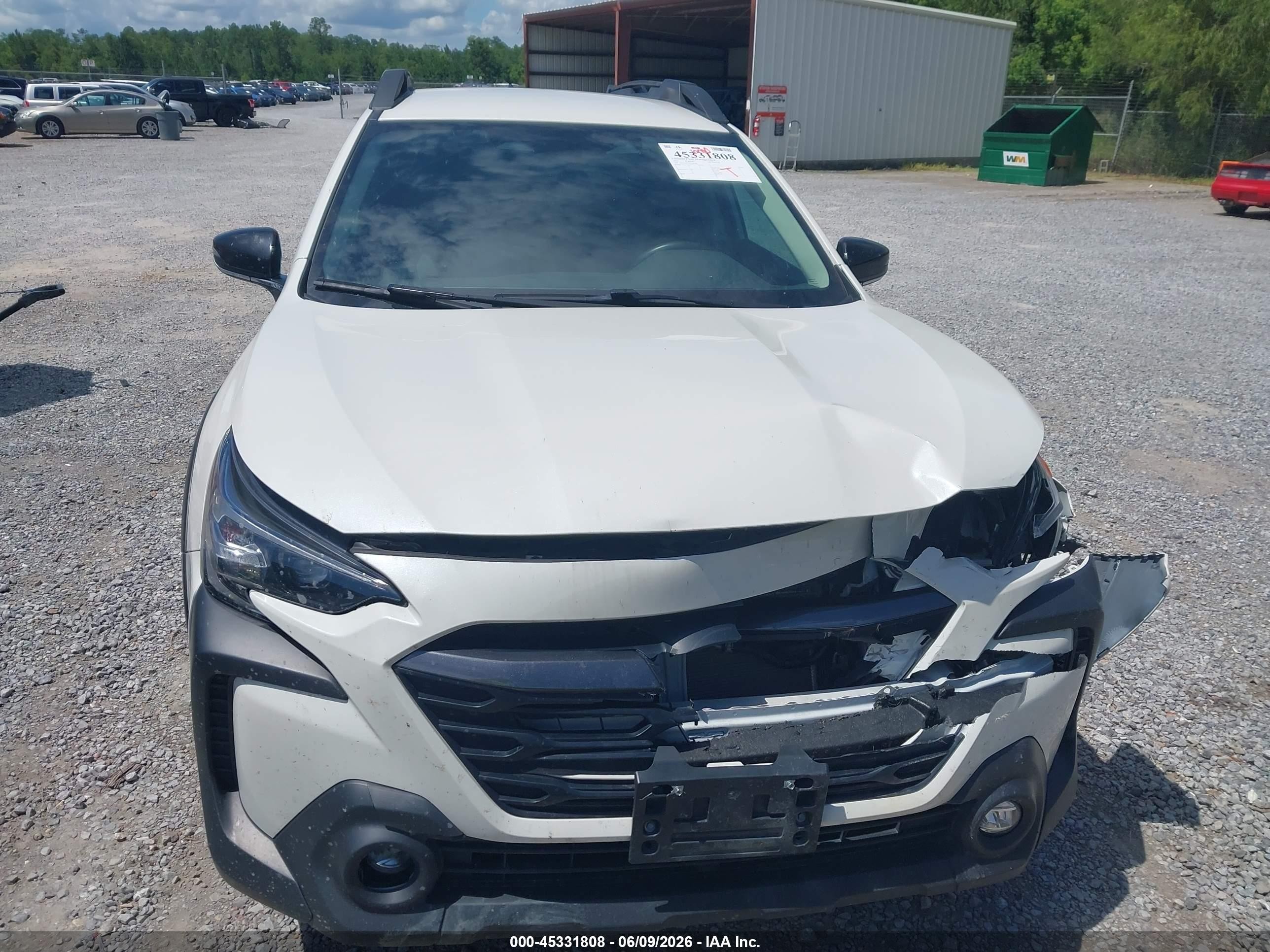 2025 Subaru Outback Premium White vin: 4S4BTADCXS3168588