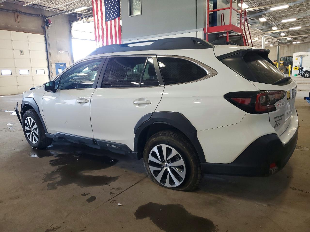 2024 Subaru Outback Premium White vin: 4S4BTAFC4R3116445