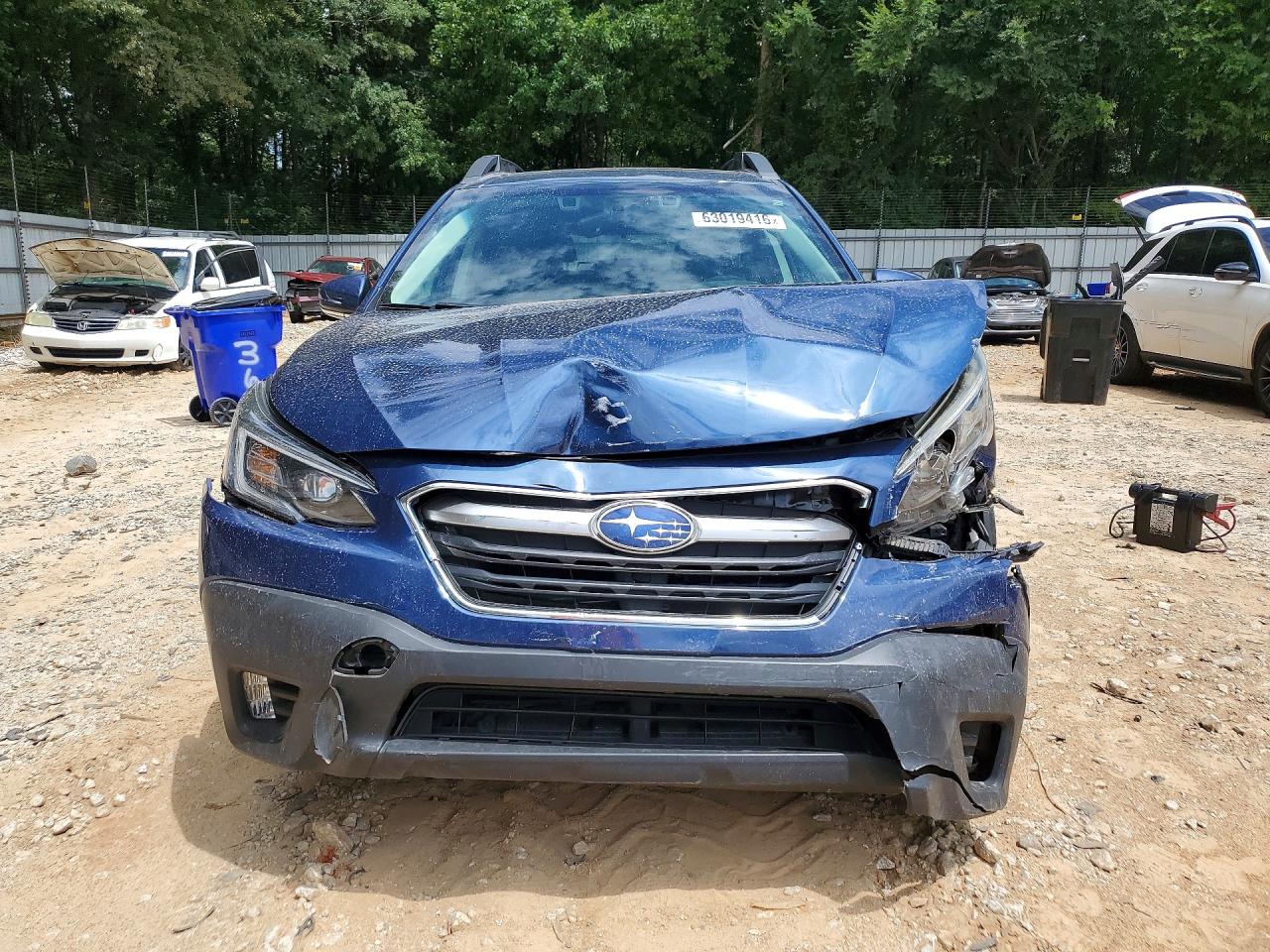 2021 Subaru Outback Premium Blue vin: 4S4BTAFC5M3127043