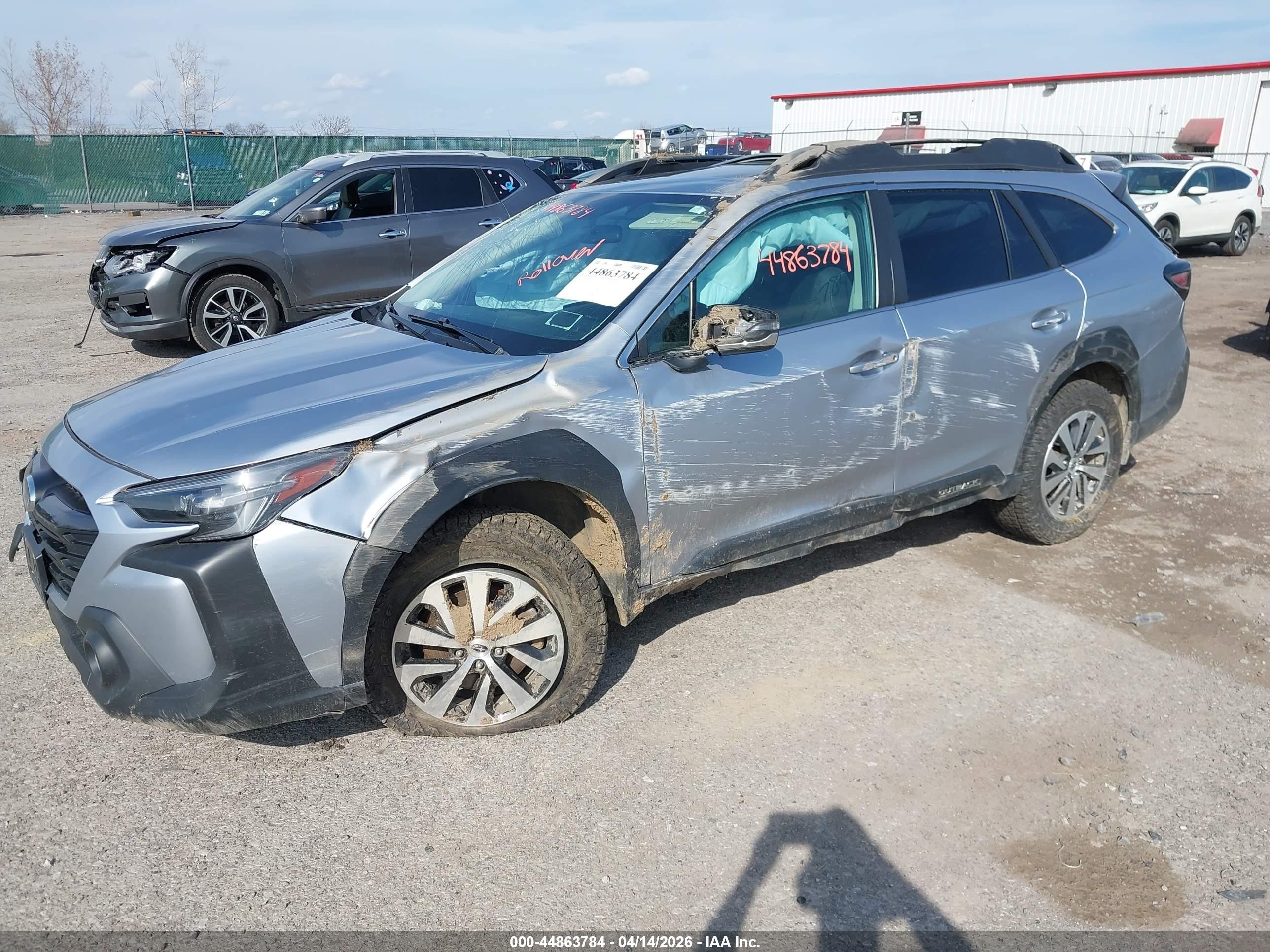 2025 Subaru Outback Premium Silver vin: 4S4BTAFC8S3130693