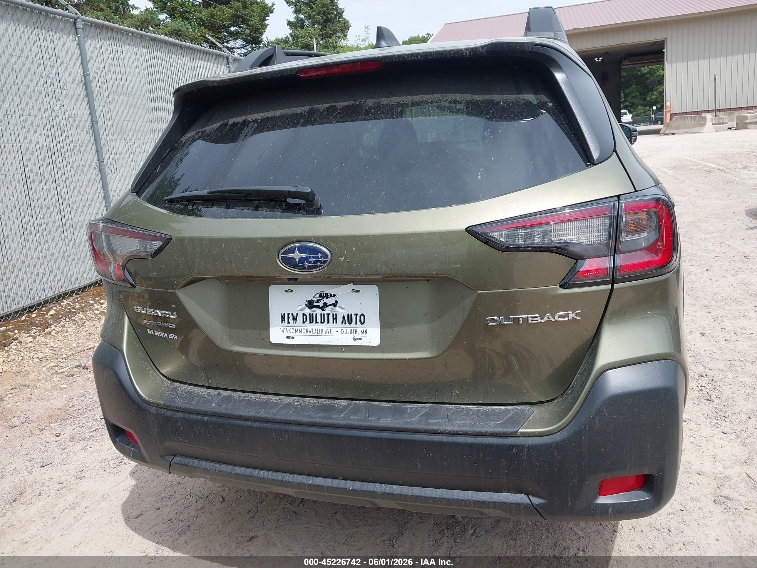2025 Subaru Outback Premium Green vin: 4S4BTAFC8S3224461